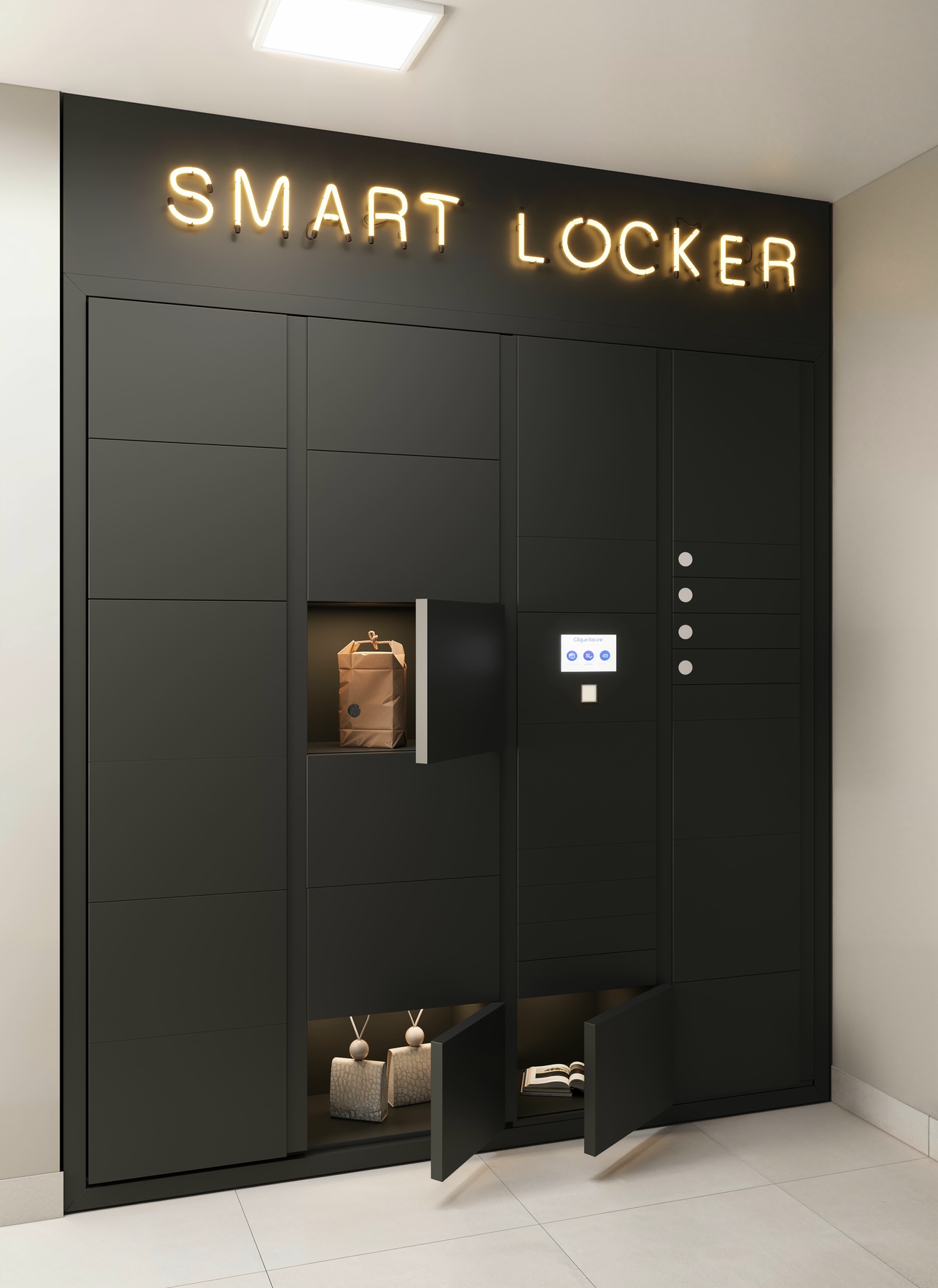 Mundo Apto Elevato Brooklin - 69562 - Lockers