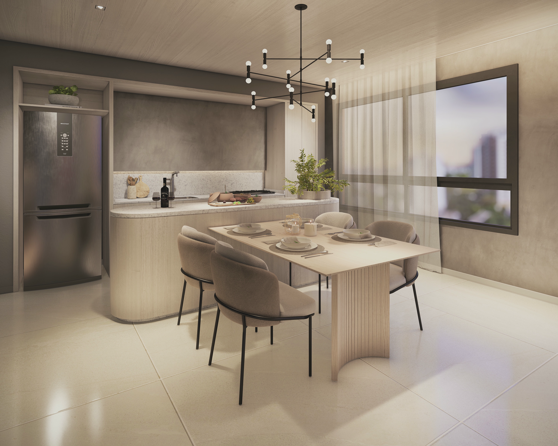 Bracon Quatá - Residencial - 69608 - Living