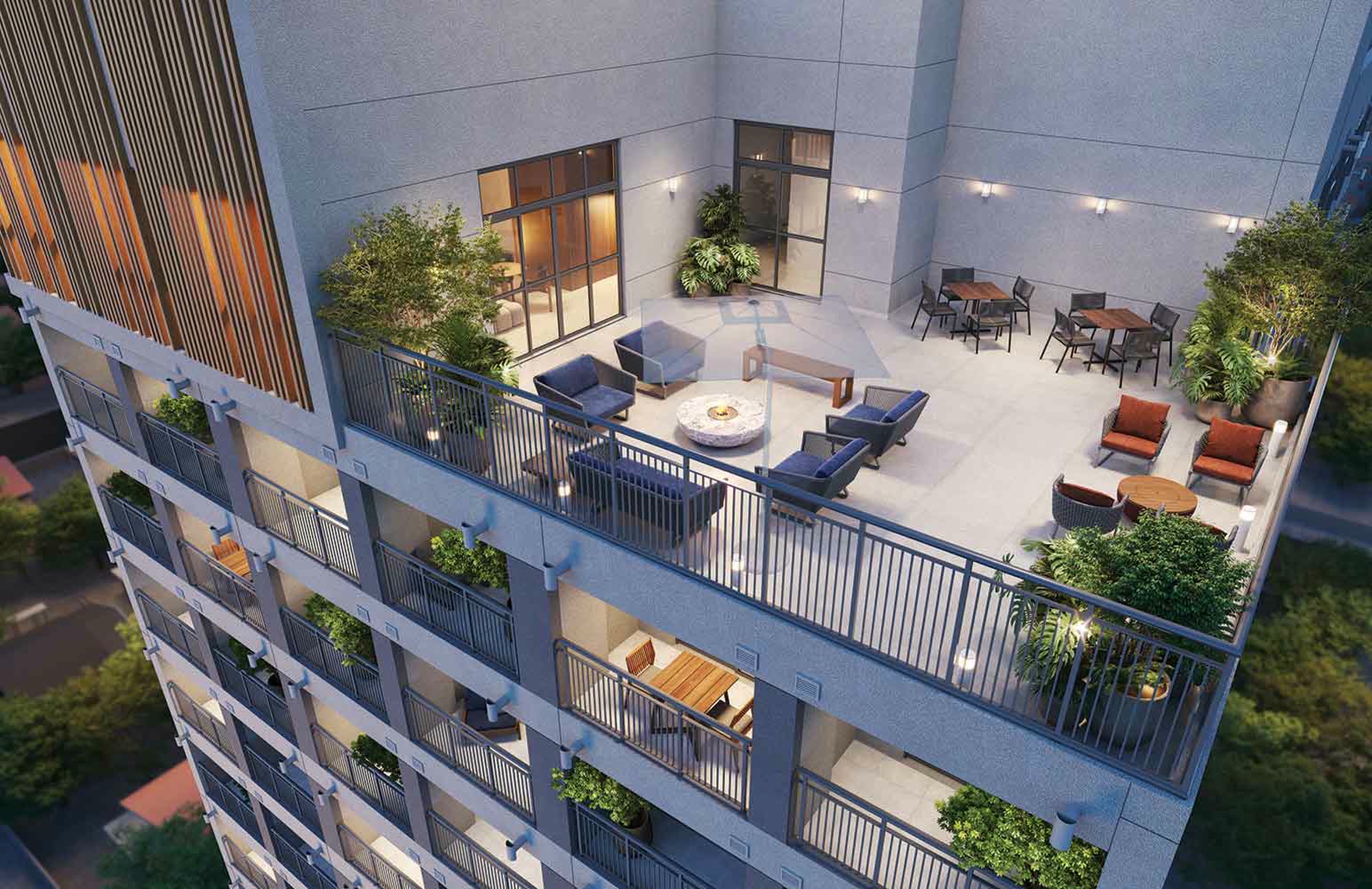 Alt Studios by Eztec - Residencial - 69728 - Voo de pássaro