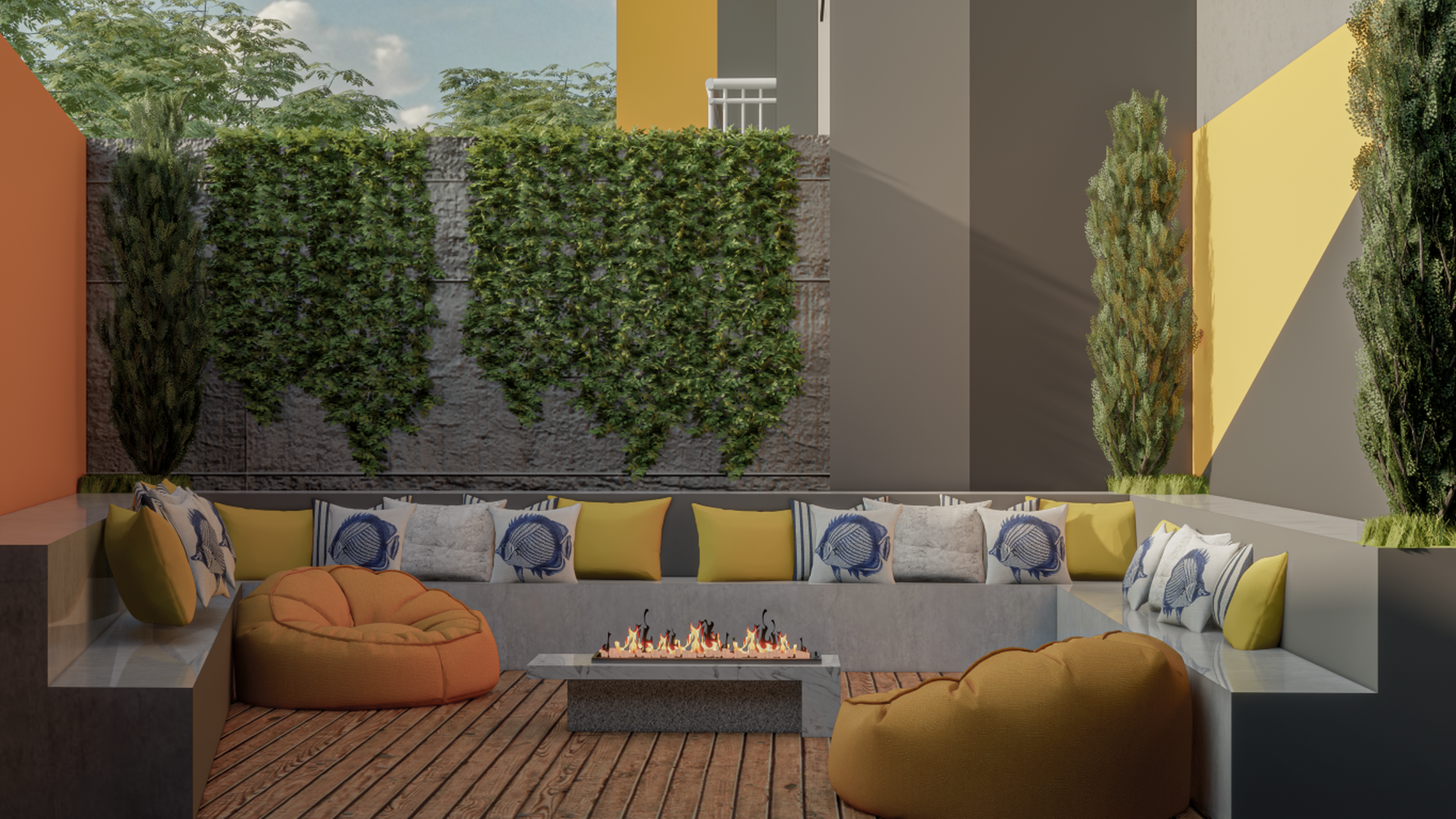 Street Art - 70072 - Fire place