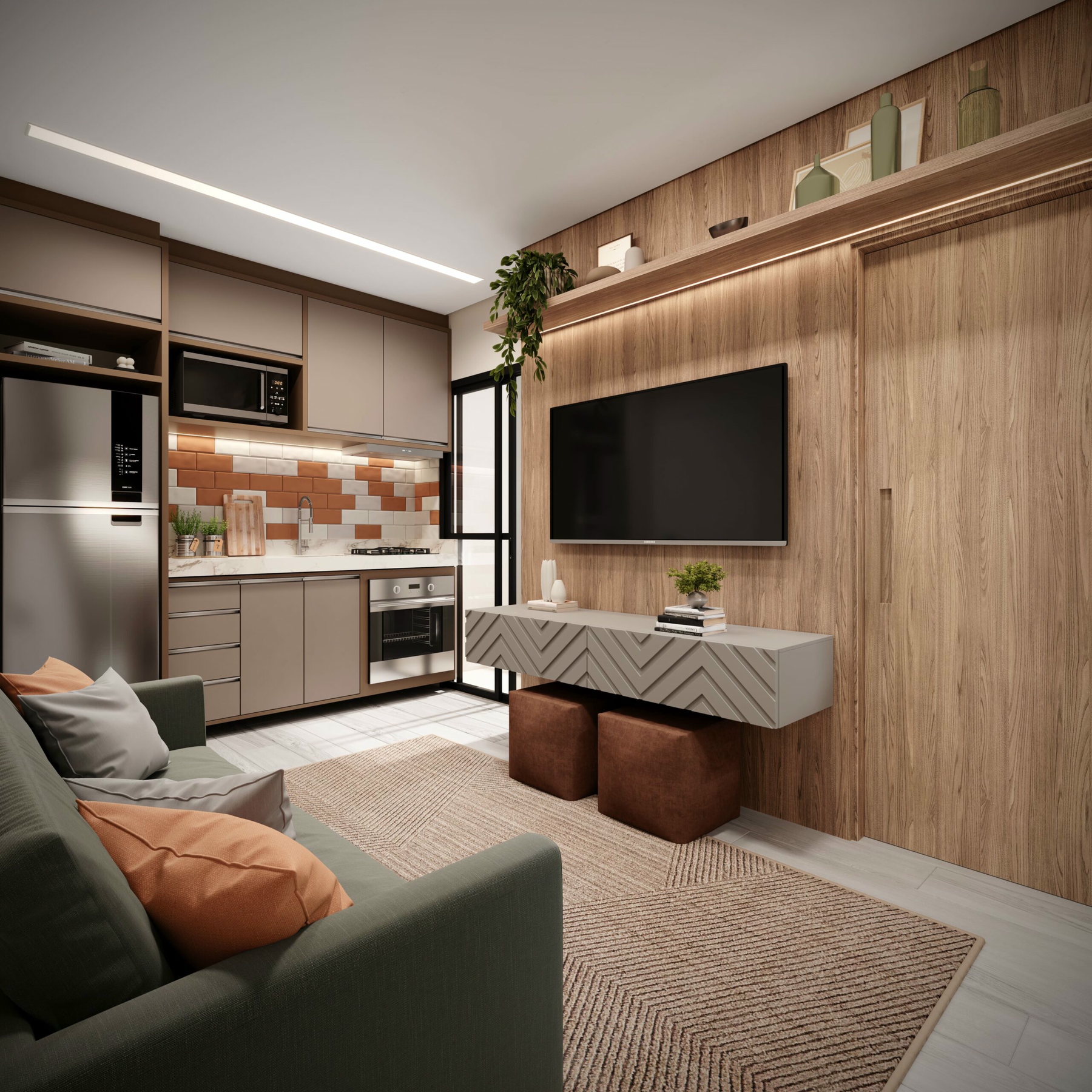 Maskan Carrão - Residencial - 70635 - Living