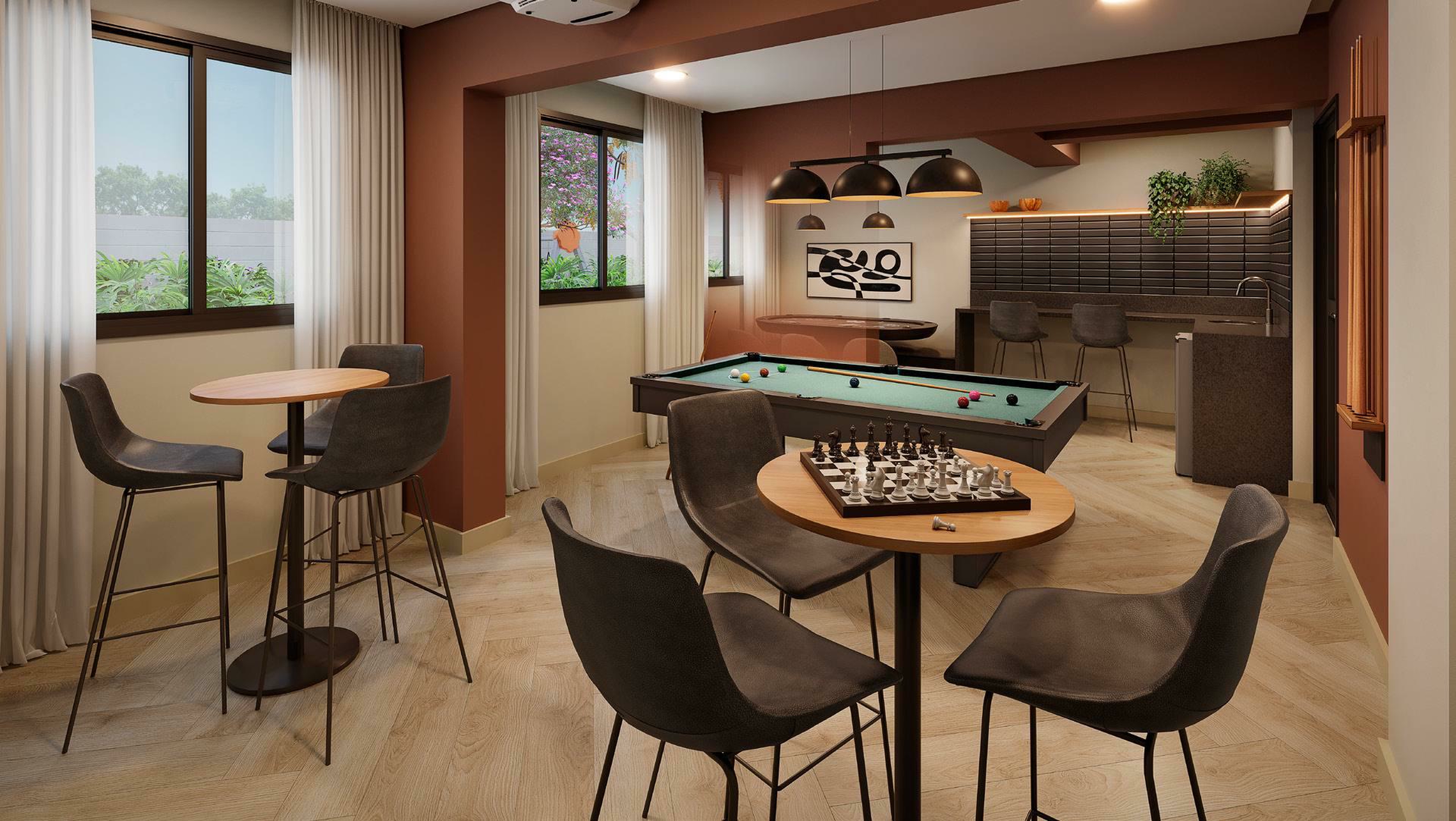 Modern Mooca - 70765 - Sala de jogos