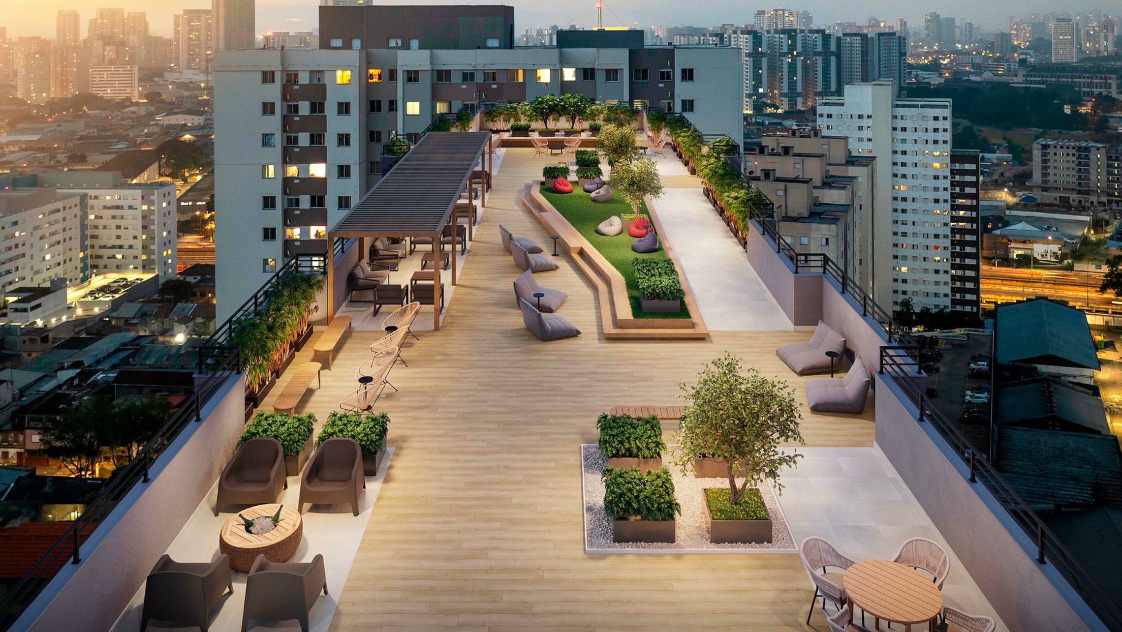 Modern Mooca - 70765 - Terraço