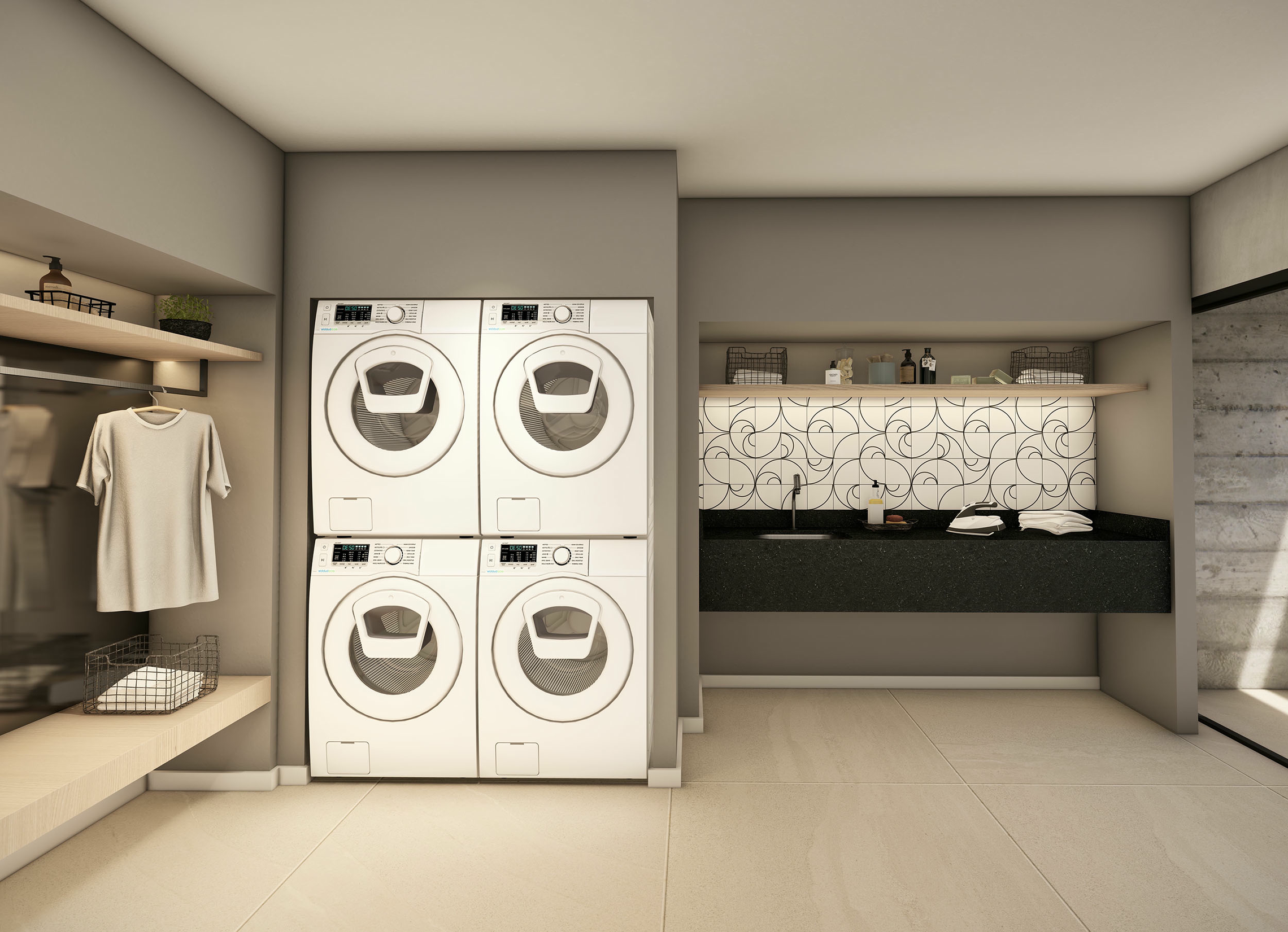Bracon Vista Augusta - Residencial - 72024 - Lavanderia