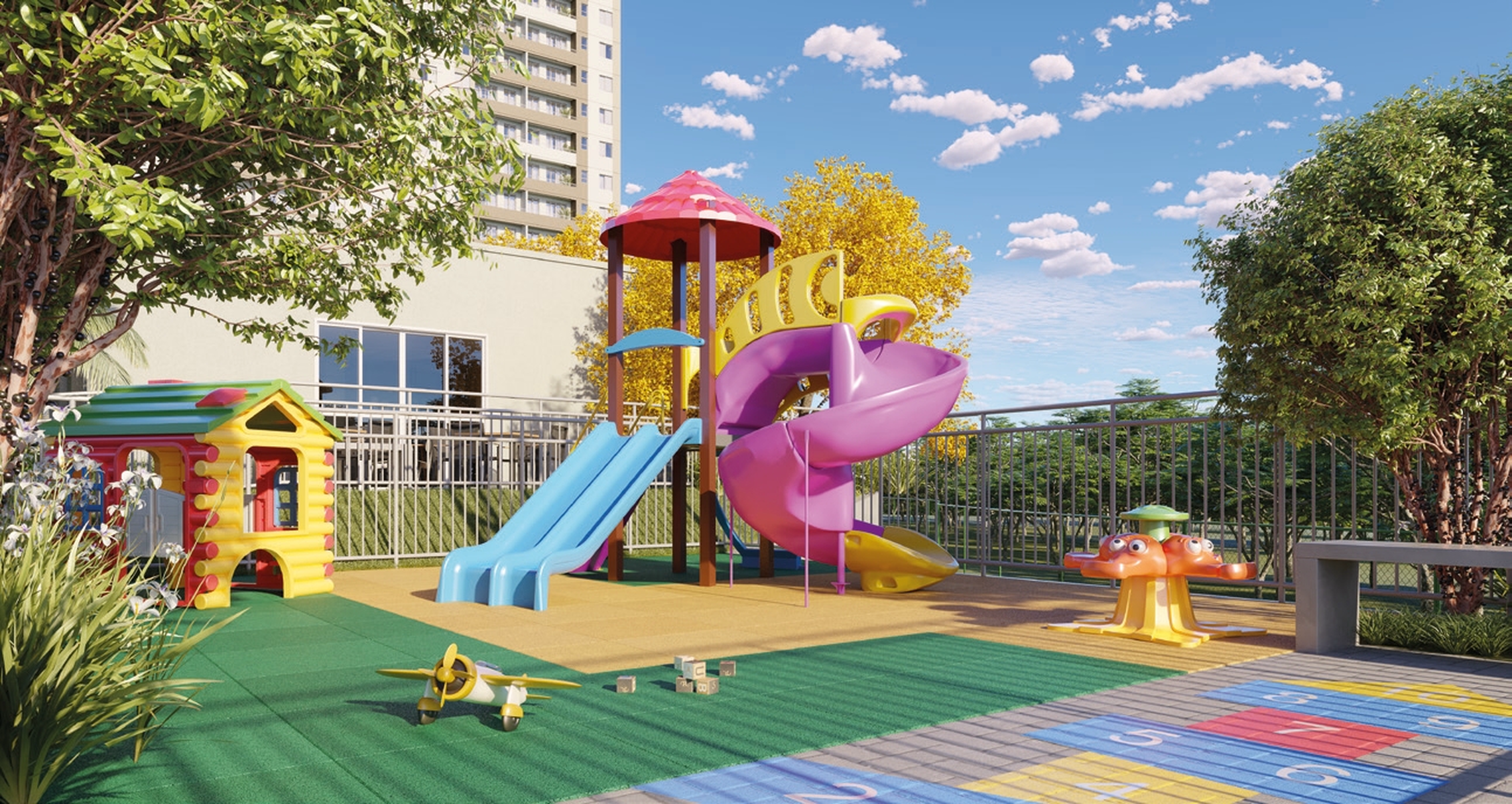 Rise Condomínio Clube - Fase 2 - 72930 - Playground