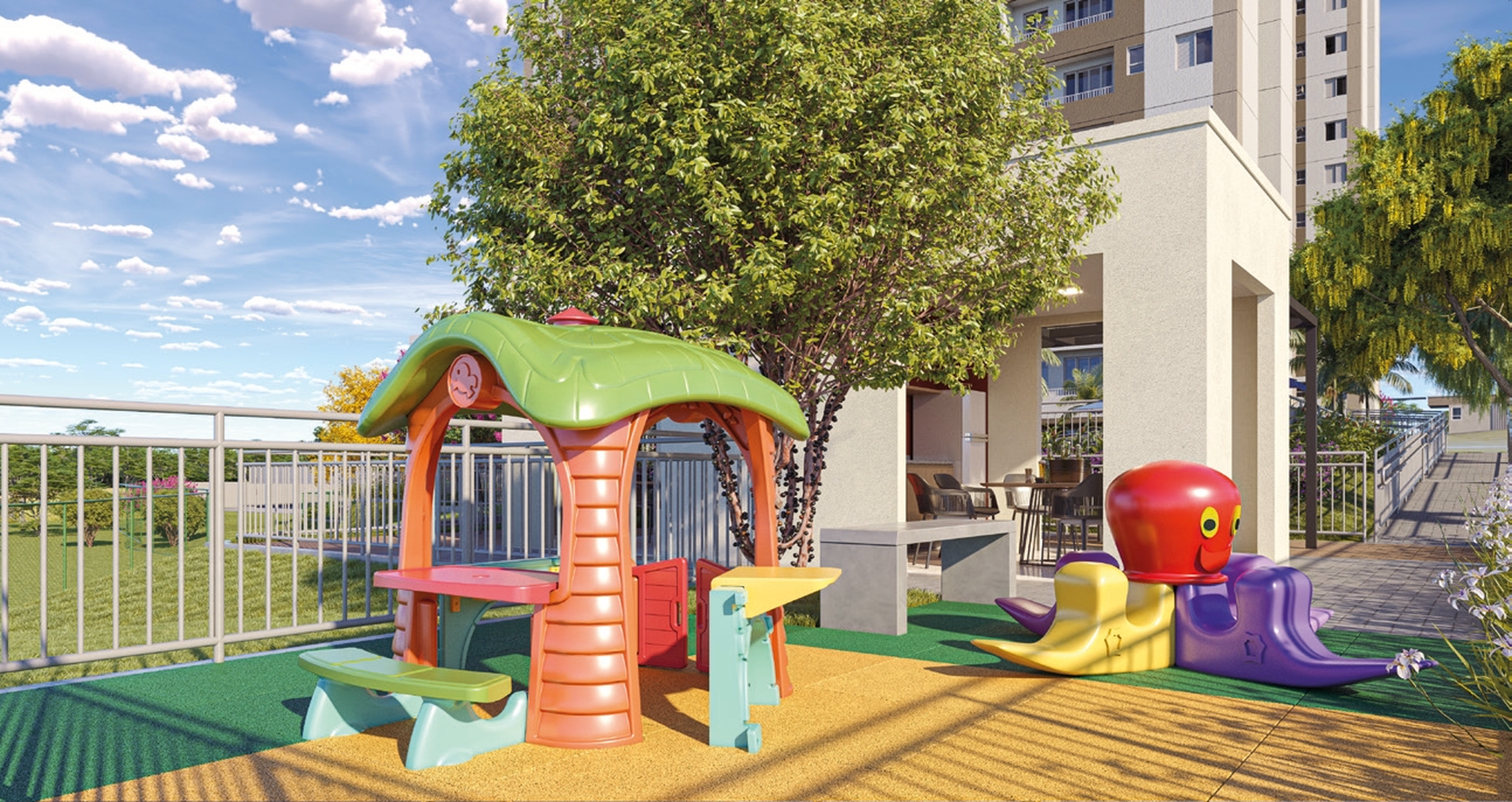 Rise Condomínio Clube - Fase 2 - 72930 - Playground
