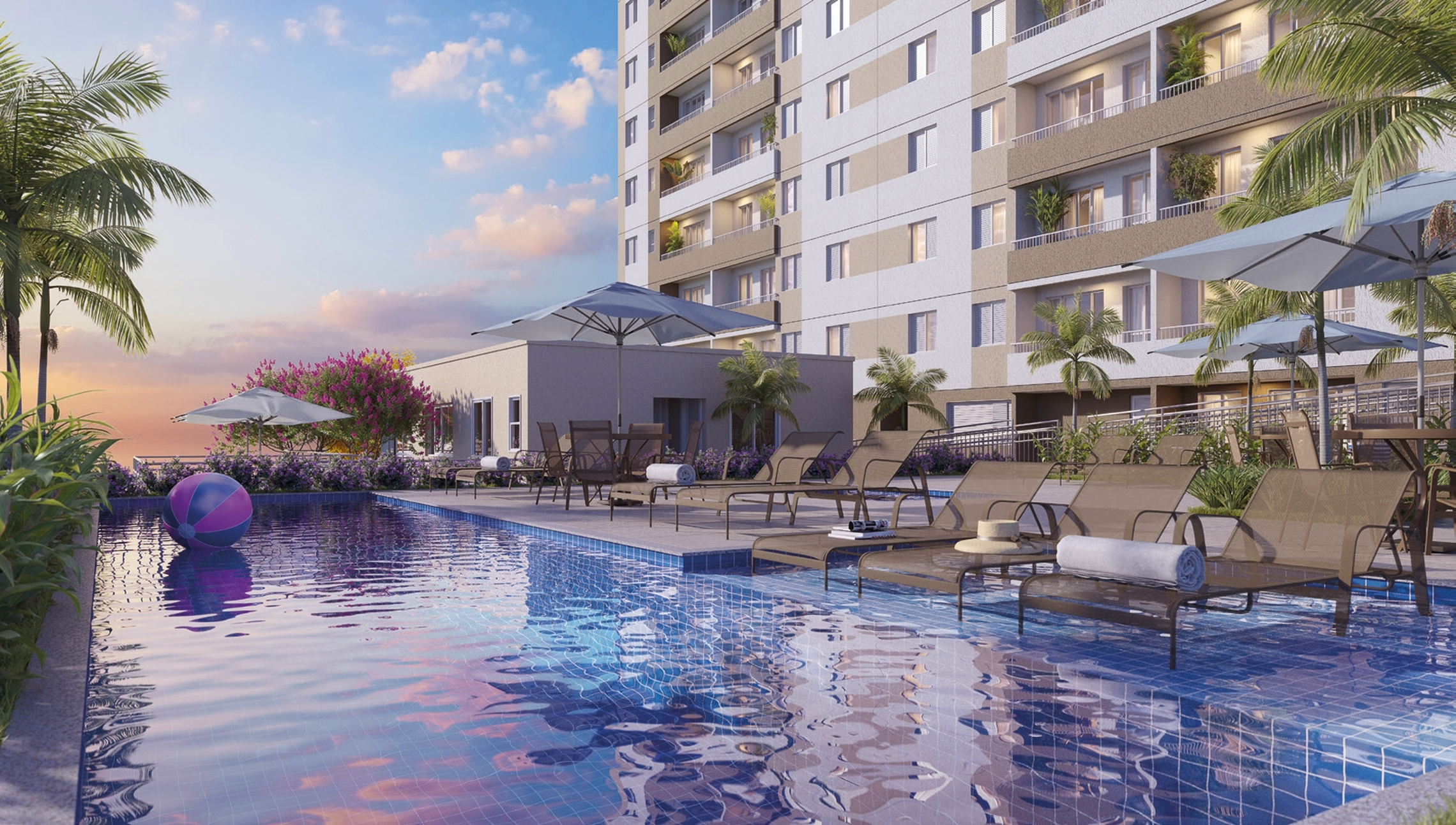 Rise Condomínio Clube - Fase 2 - 72930 - Piscina