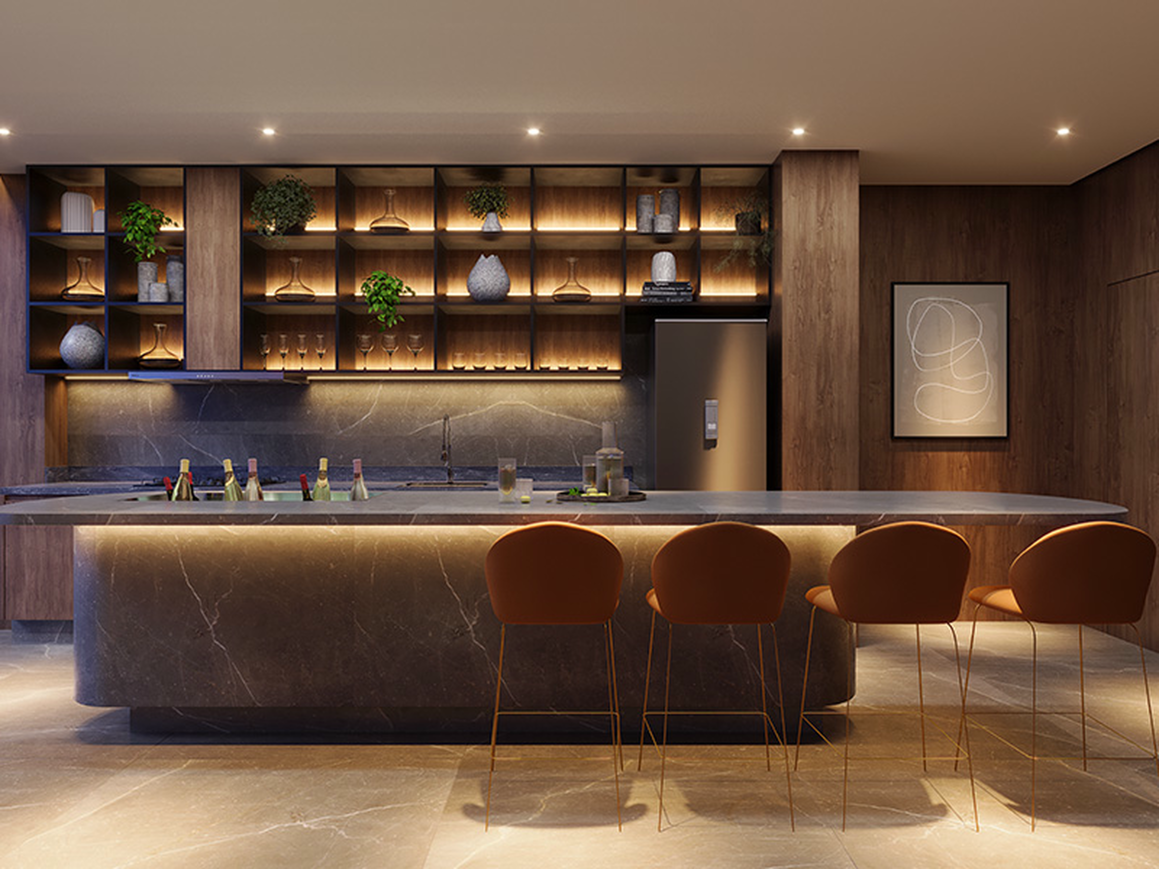 Ode Vila Clementino - Residencial - 73196 - Espaço gourmet