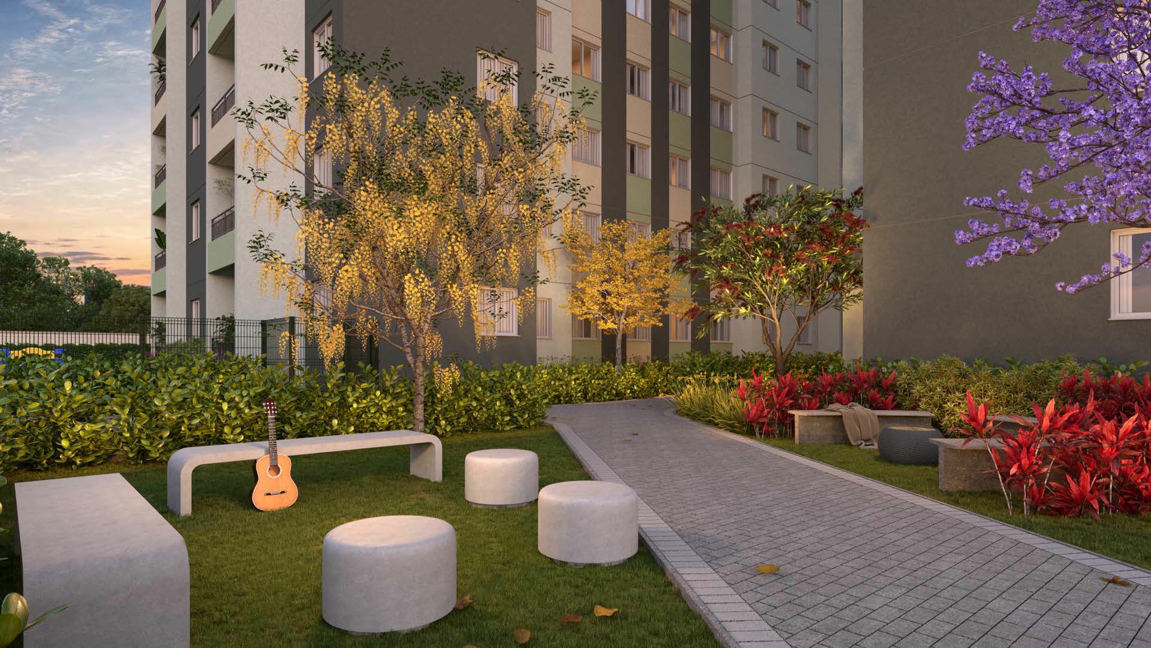 Cidade Villa Lobos Melodia - Fase 1 - 73766 - Praça
