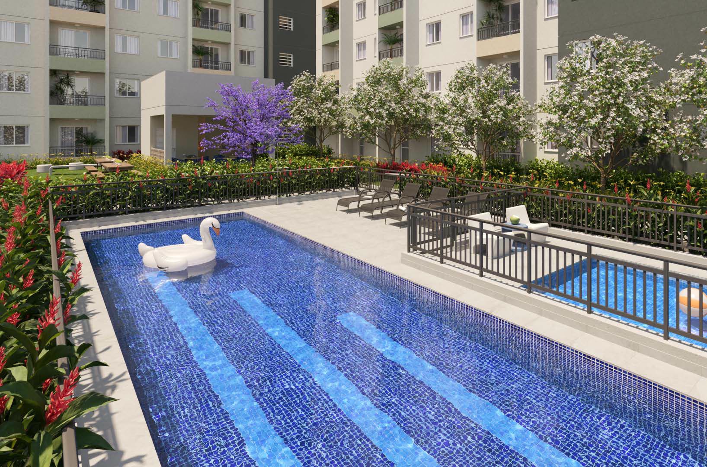 Cidade Villa Lobos Melodia - Fase 1 - 73766 - Piscina