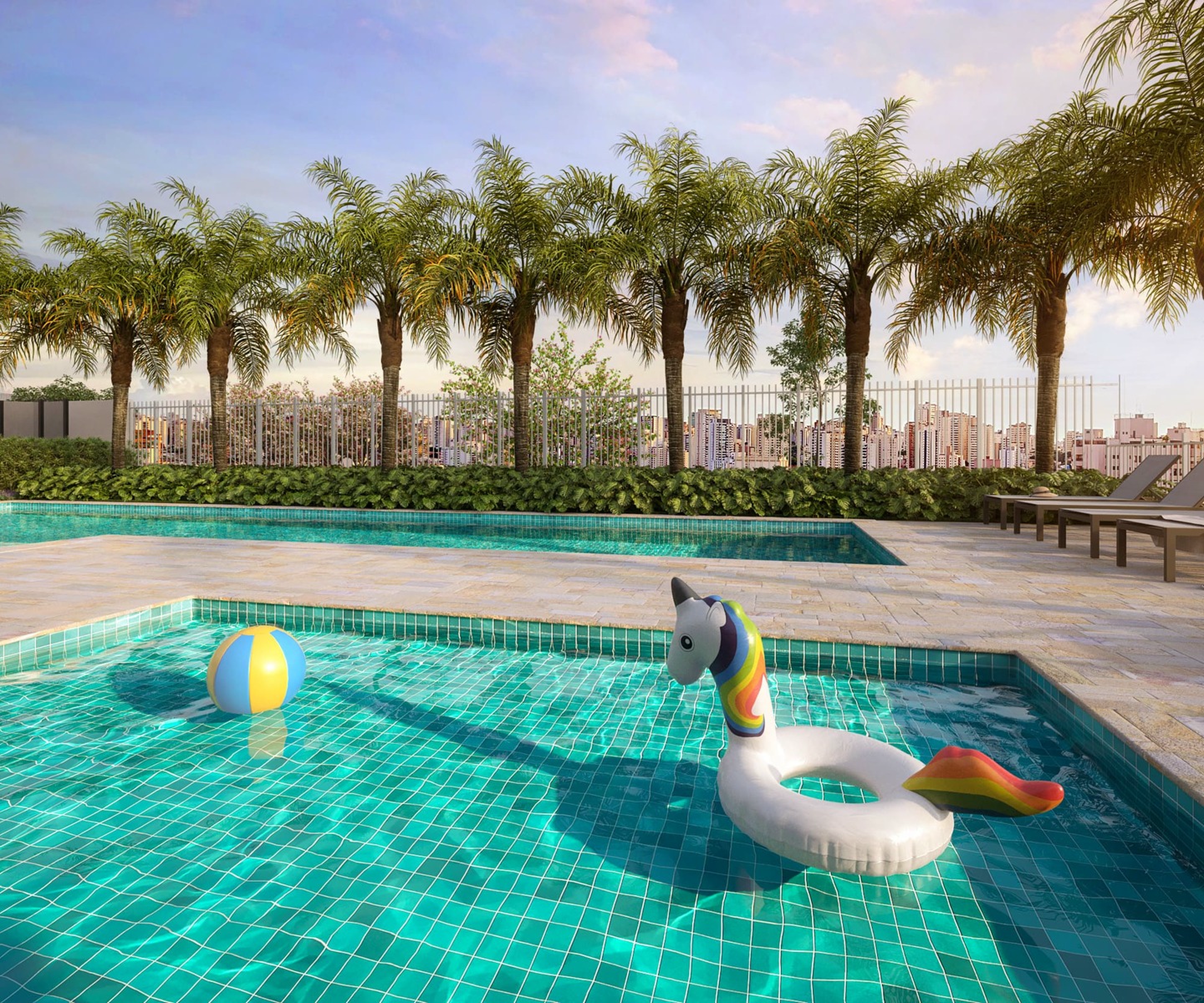 Plano&Vila Leopoldina Sebastião Bach - 74101 - Piscina