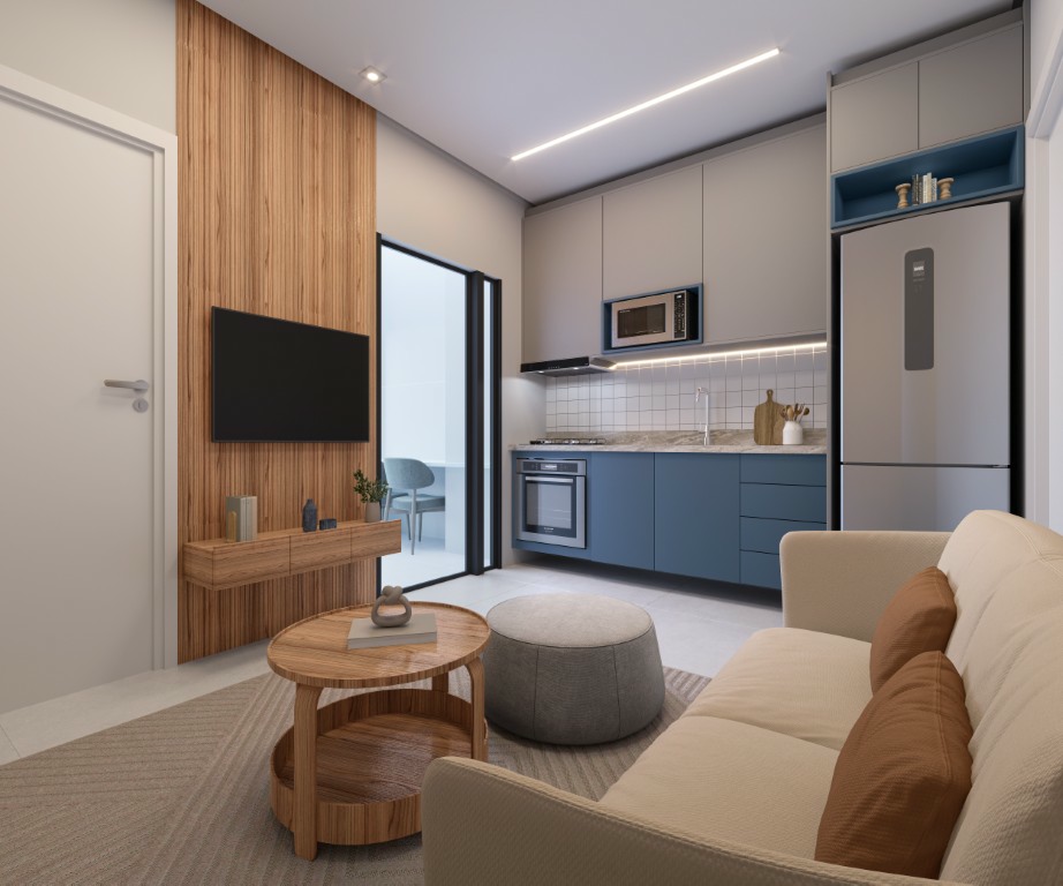 Maskan Ipiranga - Residencial - 74141 - Living