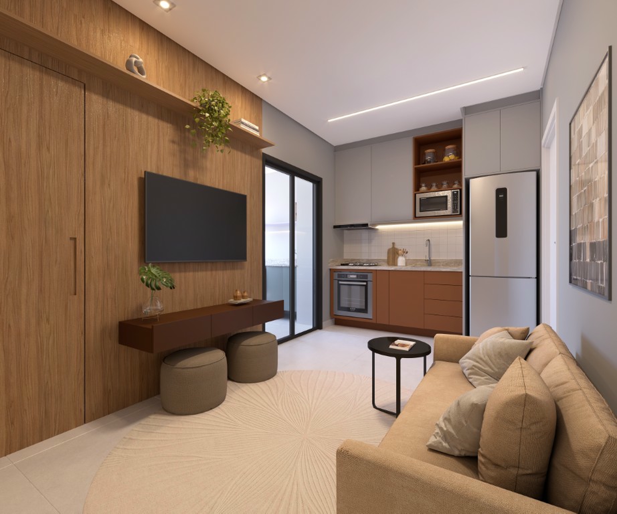 Maskan Ipiranga - Residencial - 74141 - Living