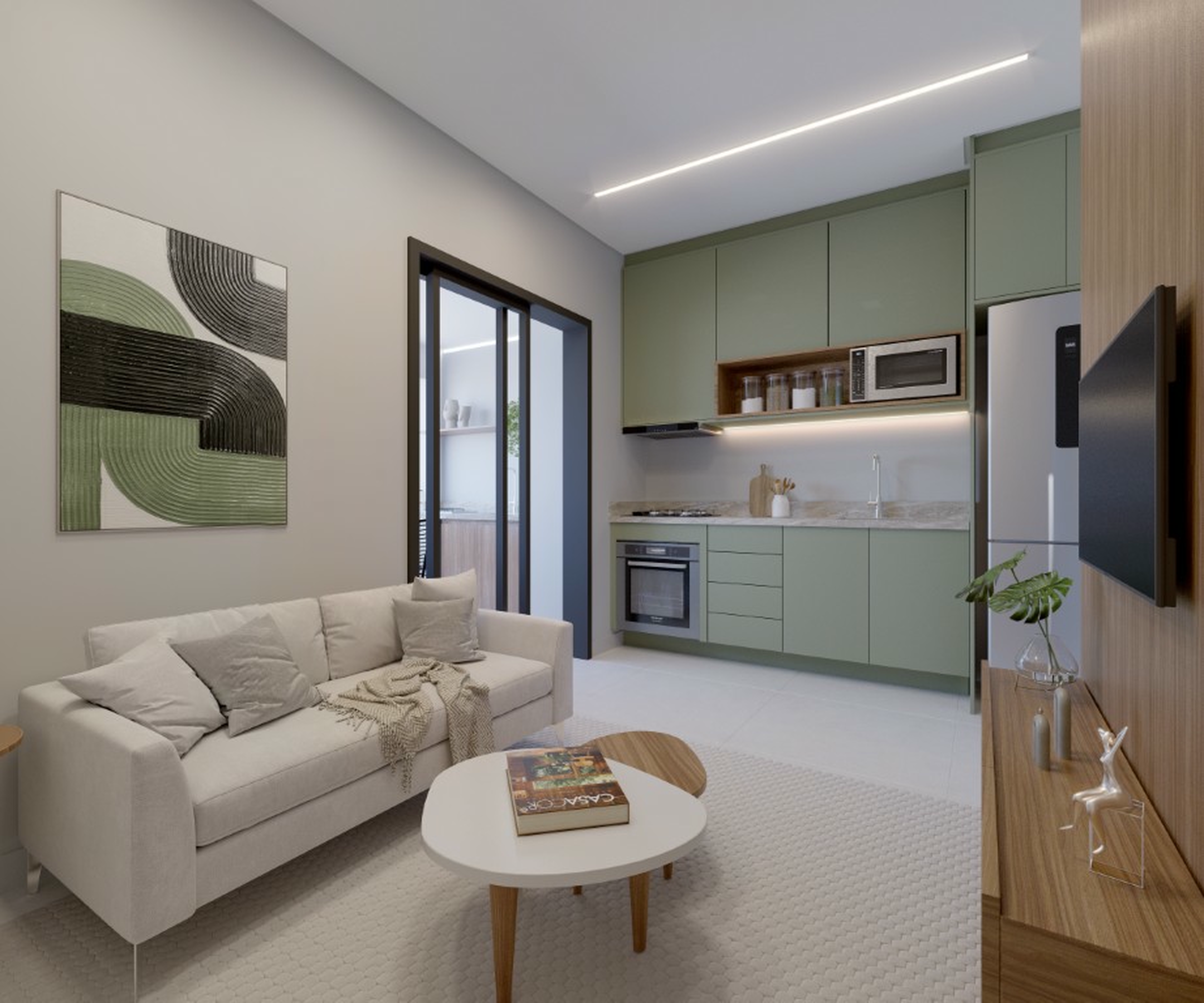 Maskan Ipiranga - Residencial - 74141 - Living