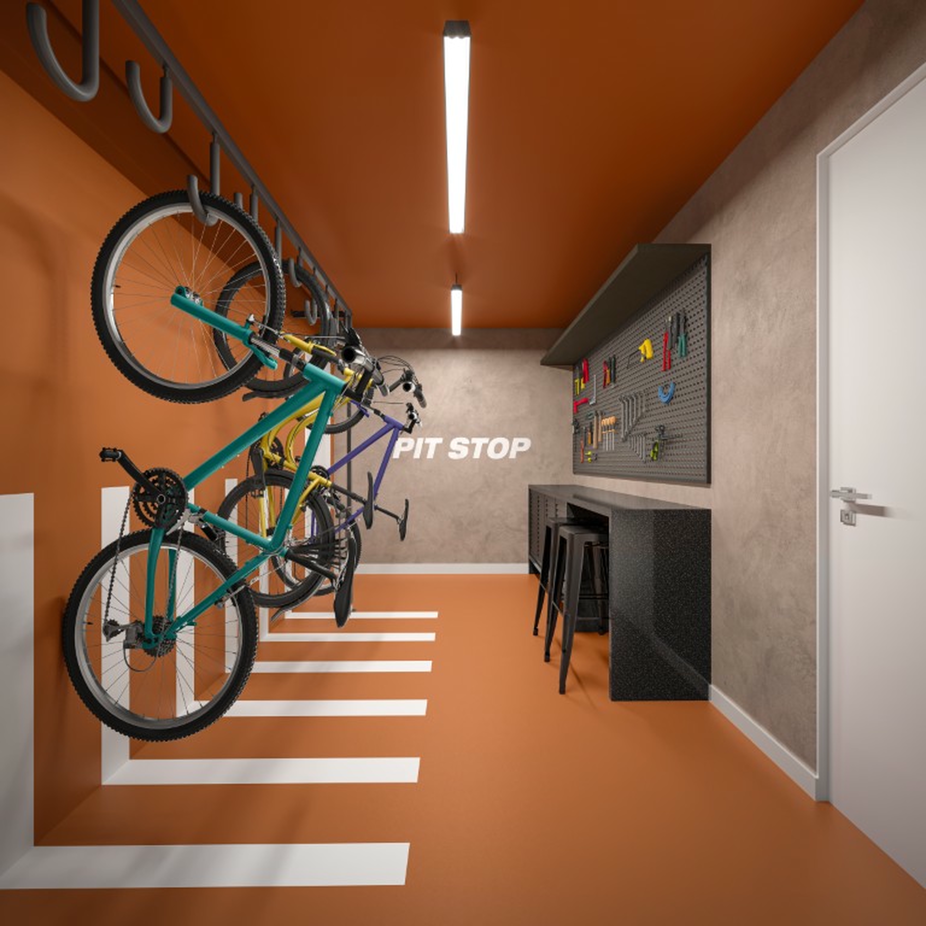 Maskan Ipiranga - Residencial - 74141 - Bicicletário