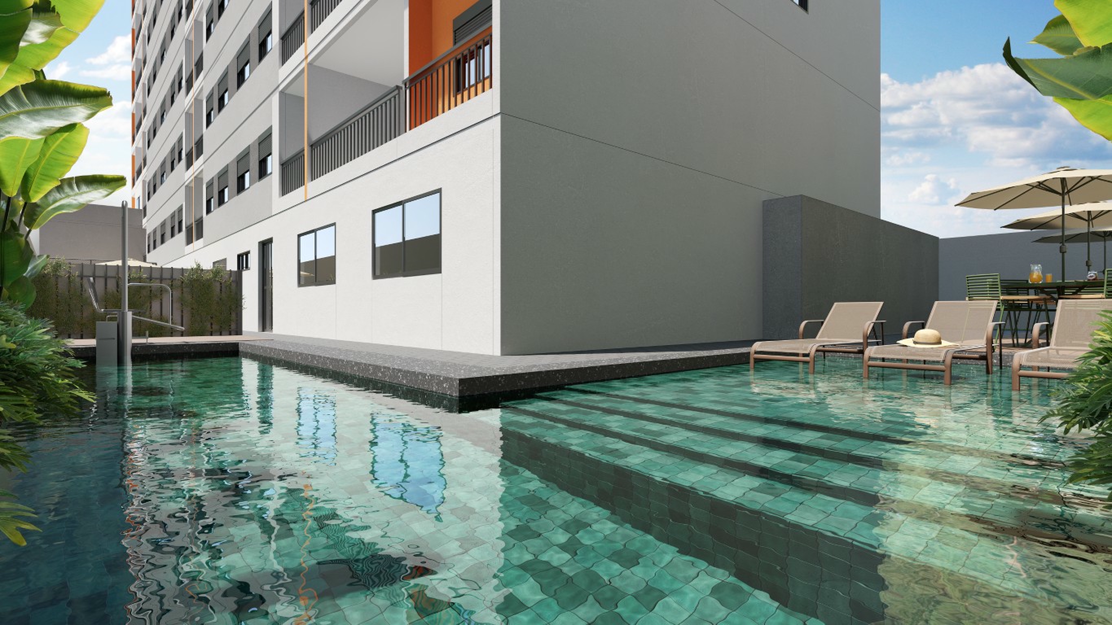 Maskan Ipiranga - Residencial - 74141 - Piscina