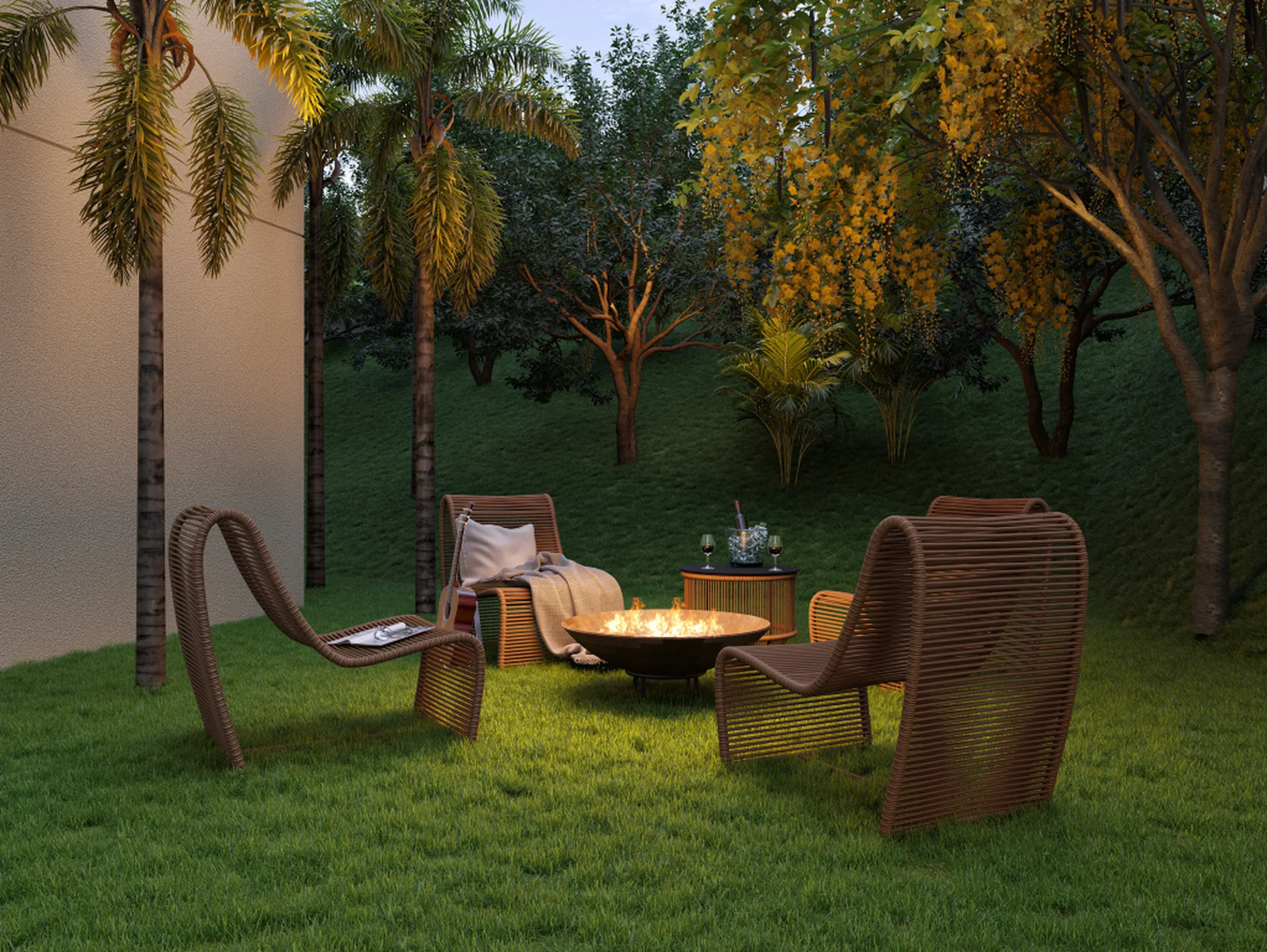 Plano&Bosque do Carmo Eucalipto - 74266 - Fire place