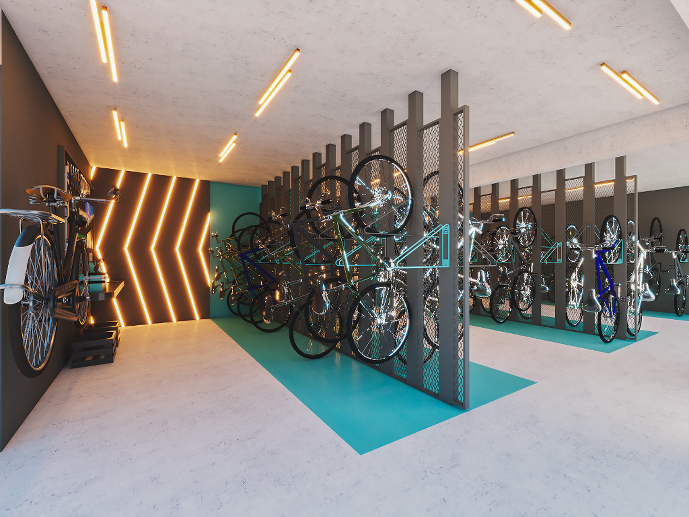 Smart Bonsucesso - 74592 - Bicicletário