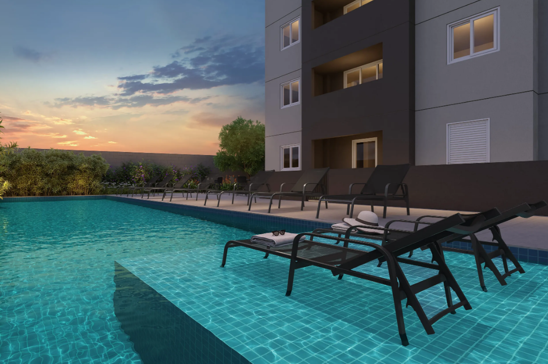 Vivaz Clube Barra Funda - Fase 2 - 75787 - Piscina