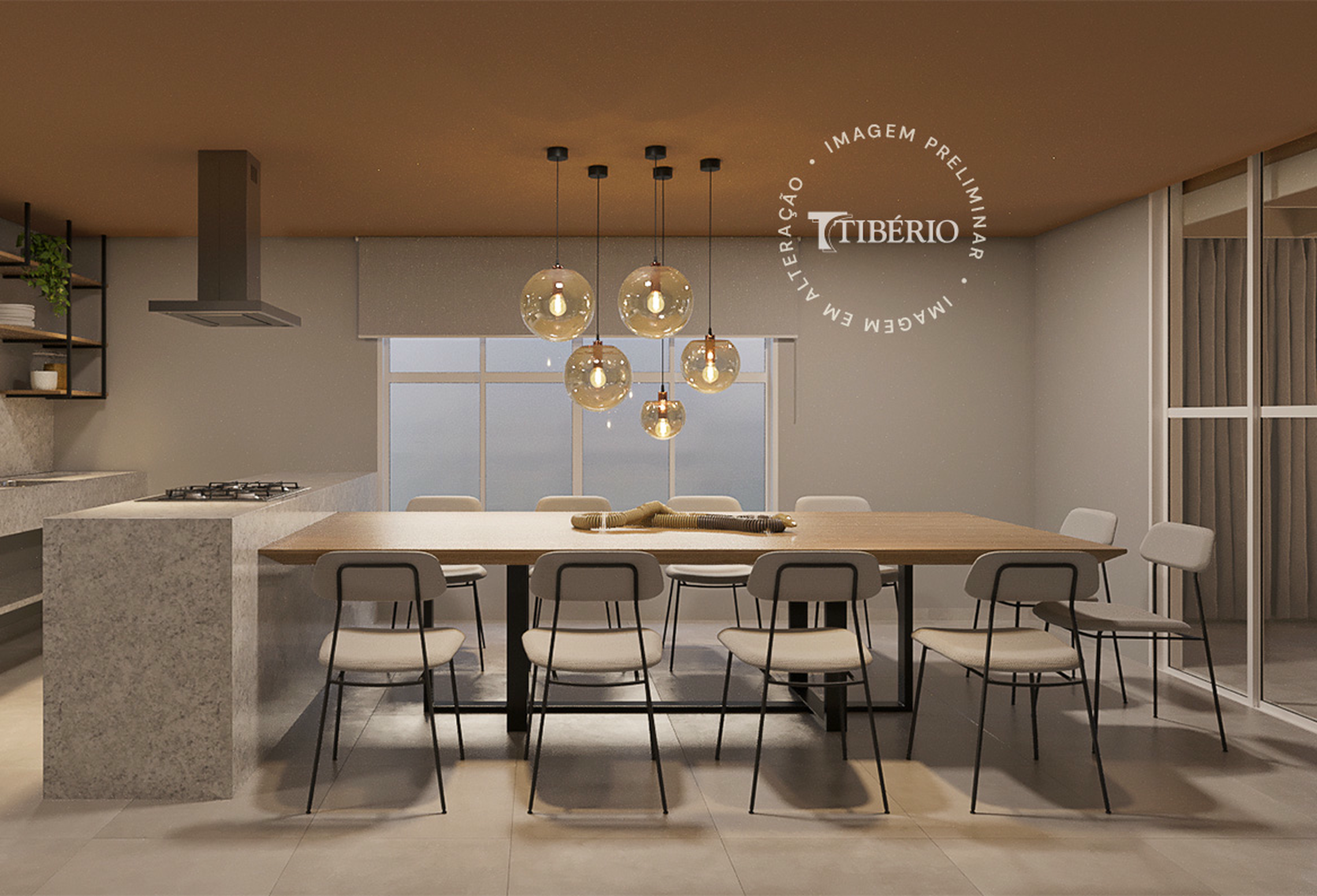 Hub Belém - 75969 - Espaço gourmet
