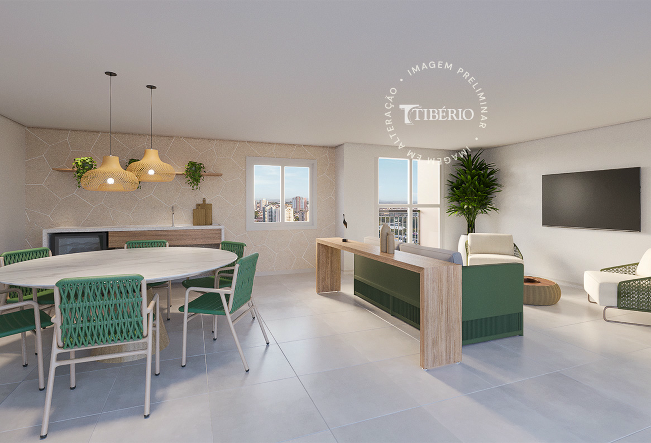 Hub Belém - 75969 - Espaço gourmet
