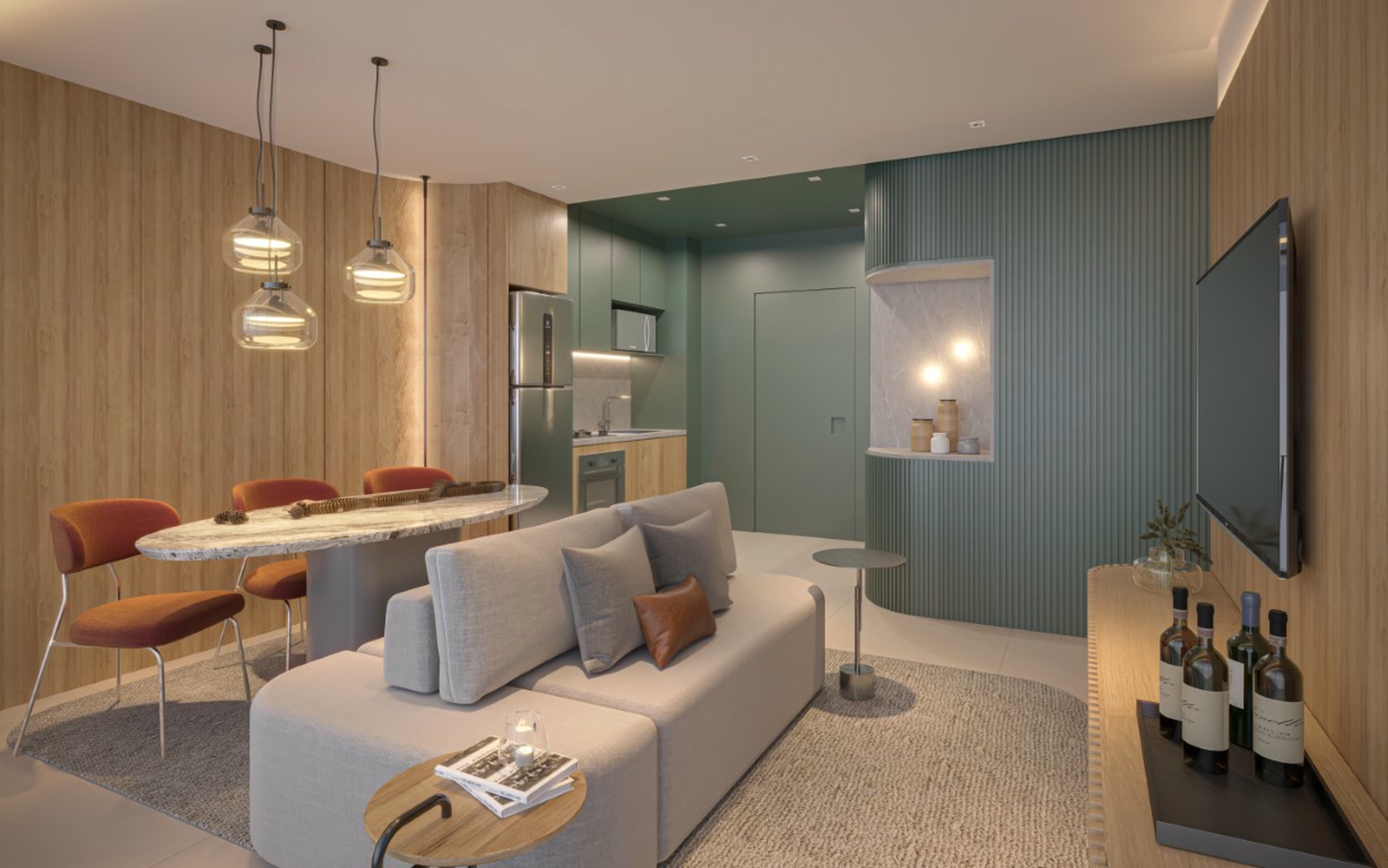 Poema Liberdade - Residencial - 76696 - Living