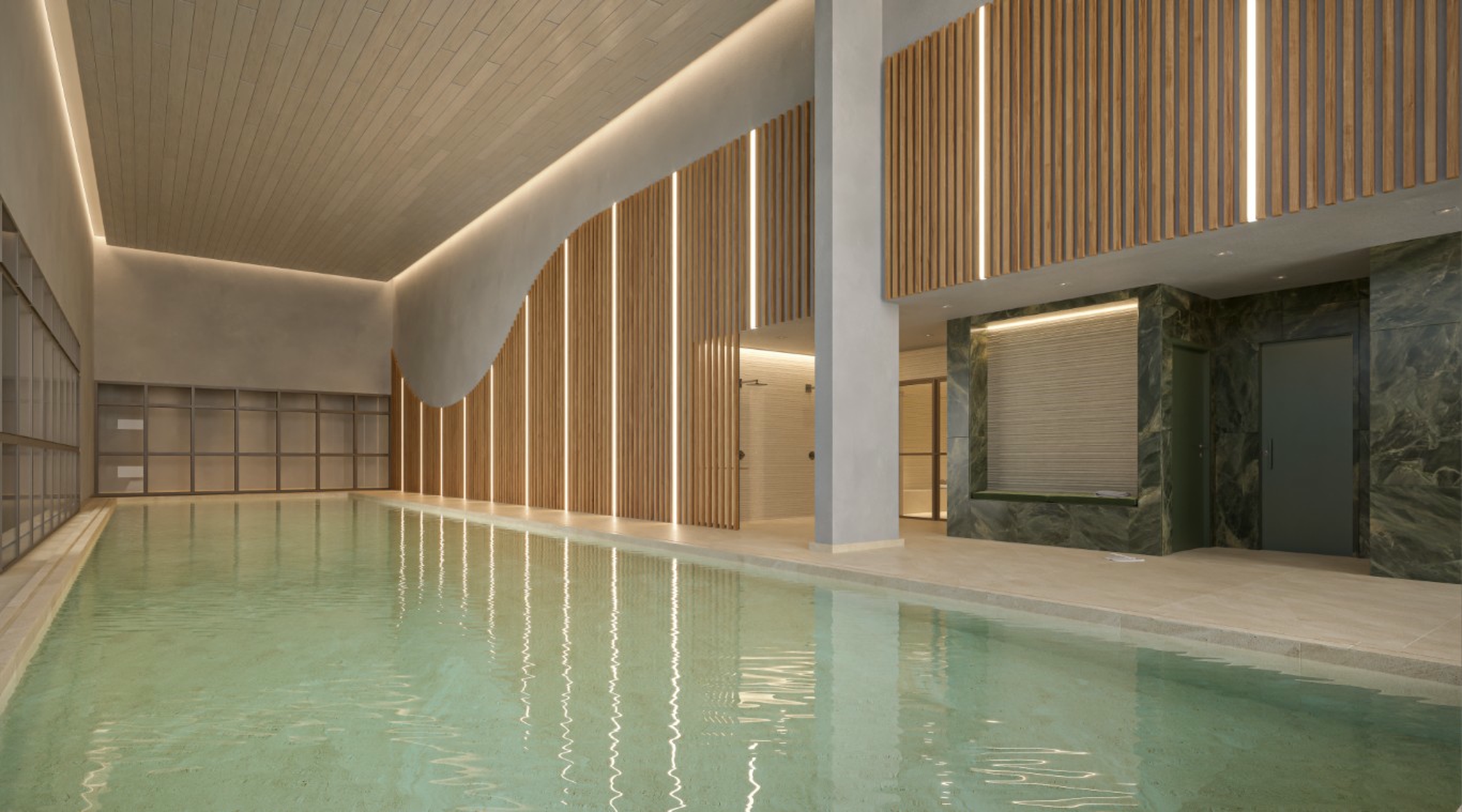Poema Liberdade - Residencial - 76696 - Piscina coberta