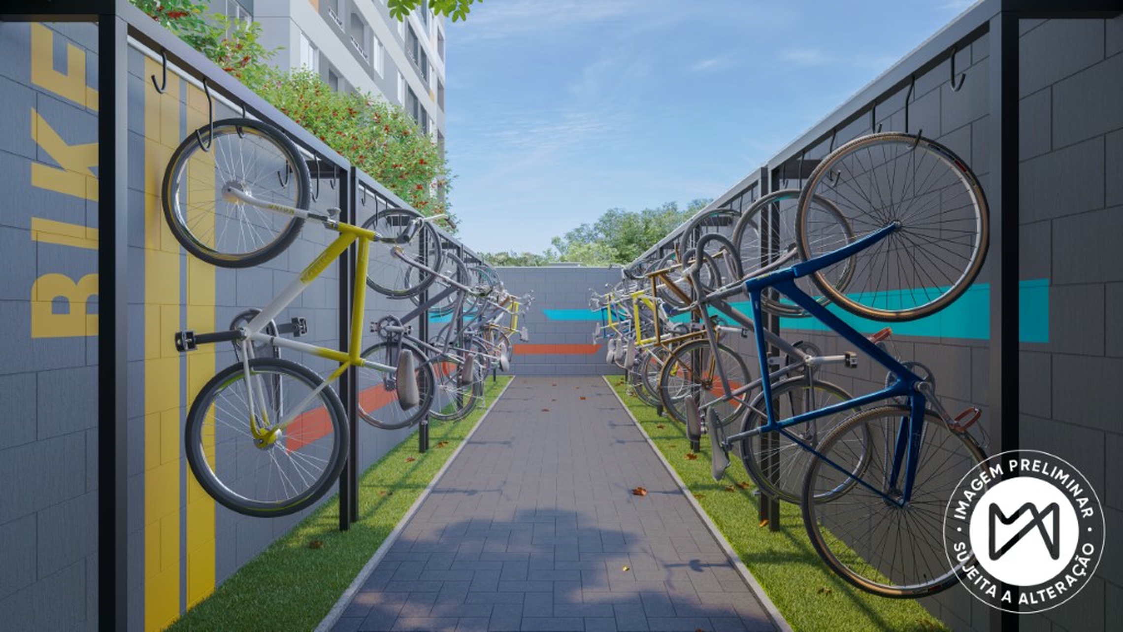 Mundo Apto Estação SP Morumbi - Breve Lançamento - 78017 - Bicicletário
