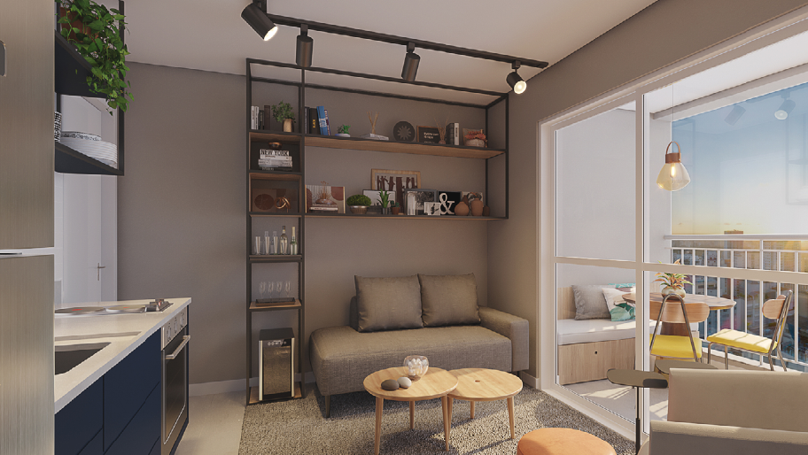 Alive Home Club Belém - Residencial - 24172 - Living