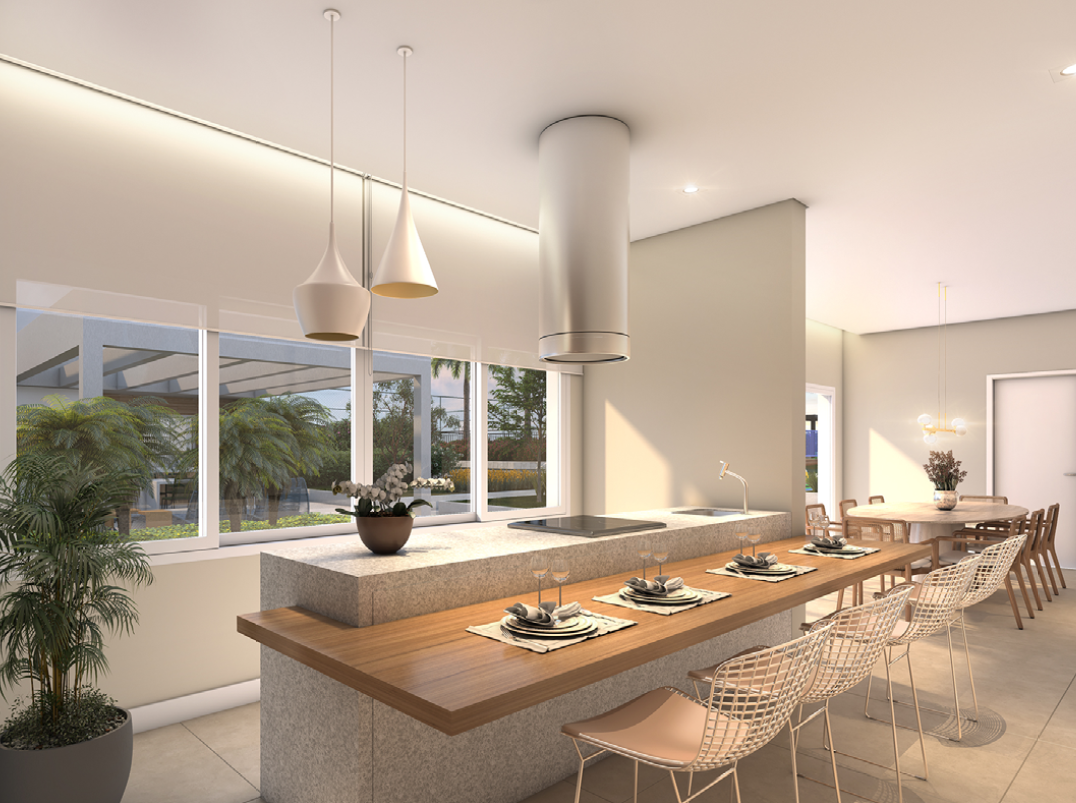 Alive Home Club Belém - Residencial - 24172 - Espaco gourmet