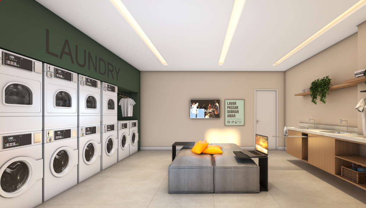 Alive Home Club Belém - Residencial - 24172 - Lavanderia