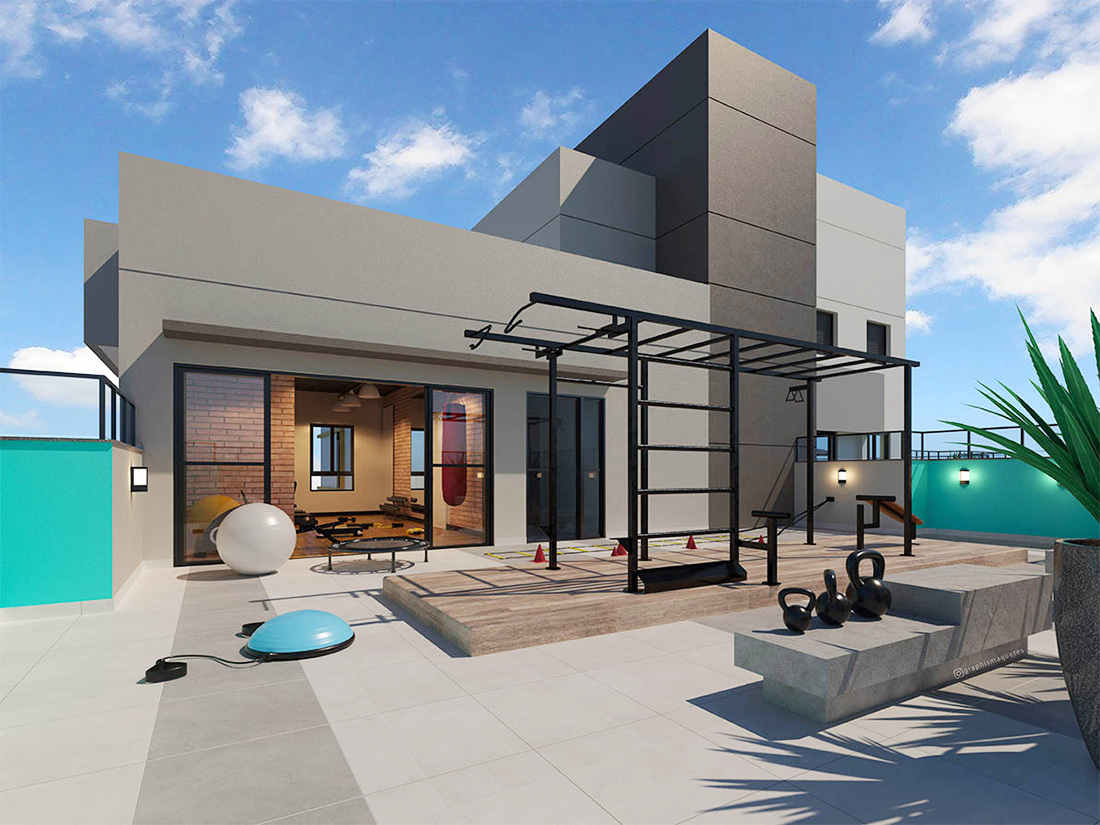 La Vista Jardim Avelino - 26247 - Fitness externo