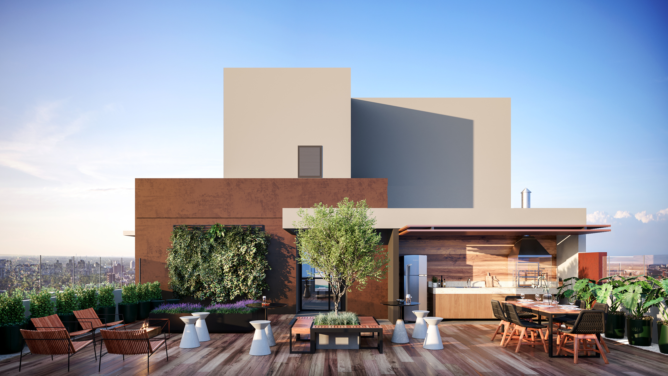Wire Capote Valente - Residencial - 26725 - Terraco coletivo