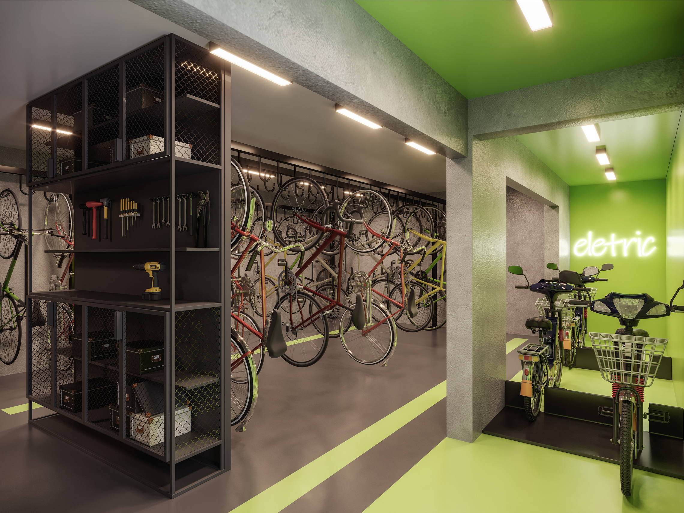 Wire Capote Valente - Residencial - 26725 - Bicicletario