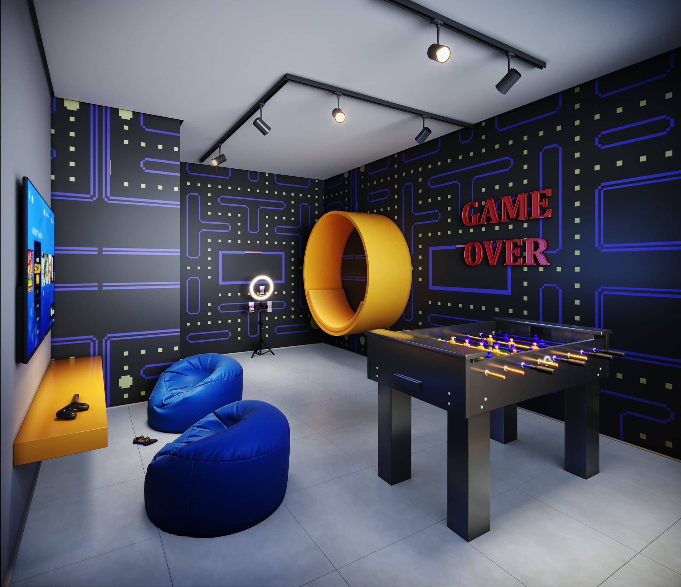 Origem Penha - Residencial - 29464 - Sala de jogos