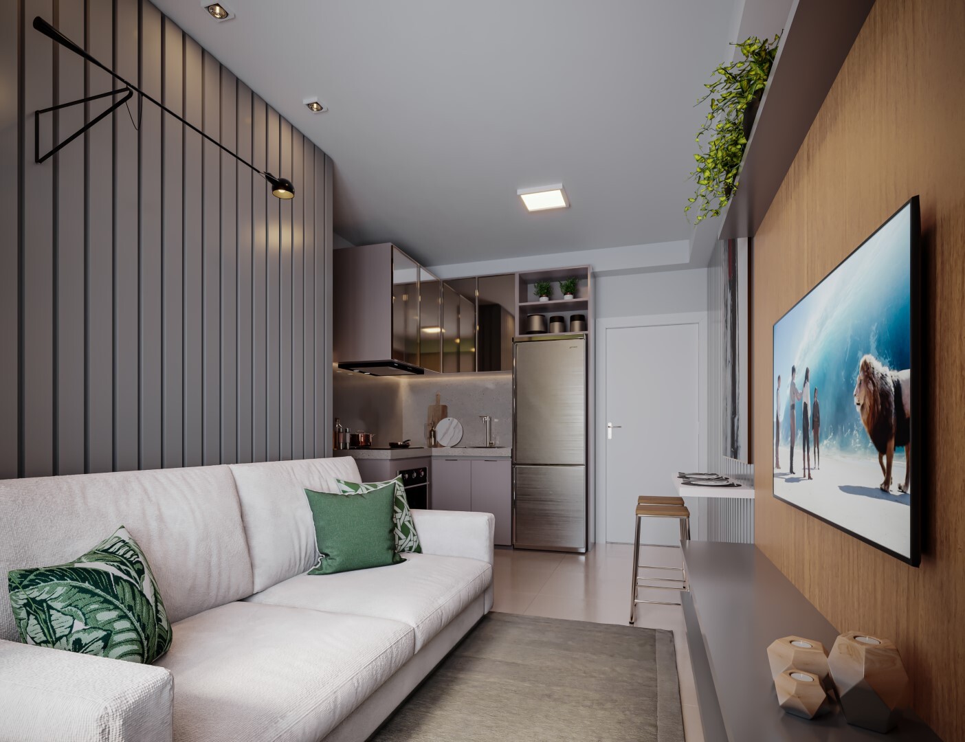 Home Resort Astorga Smart - Residencial - 30266 - Living