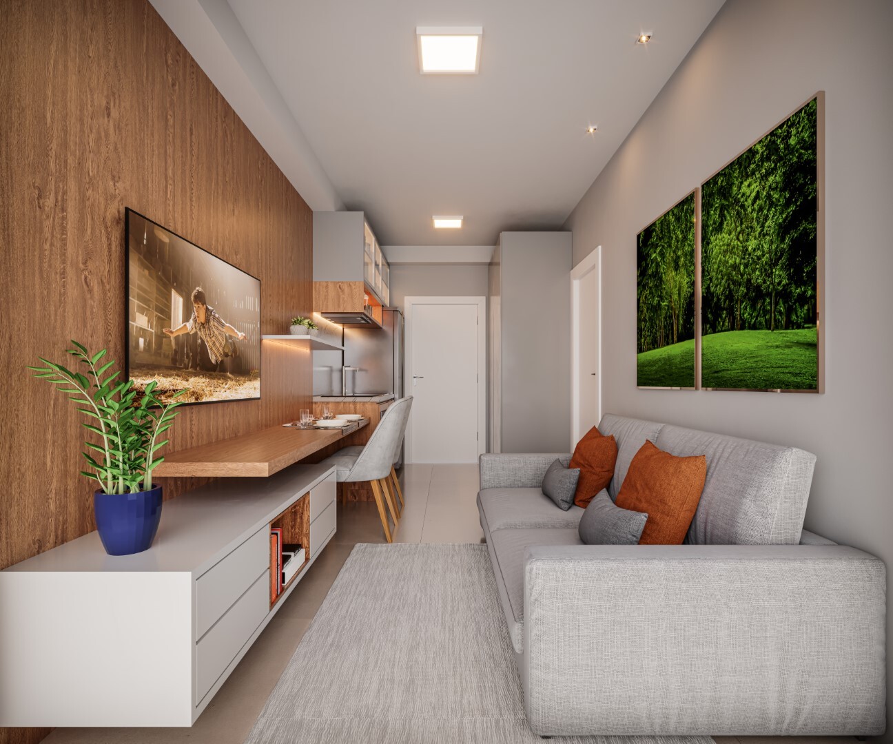 Home Resort Astorga Smart - Residencial - 30266 - Living