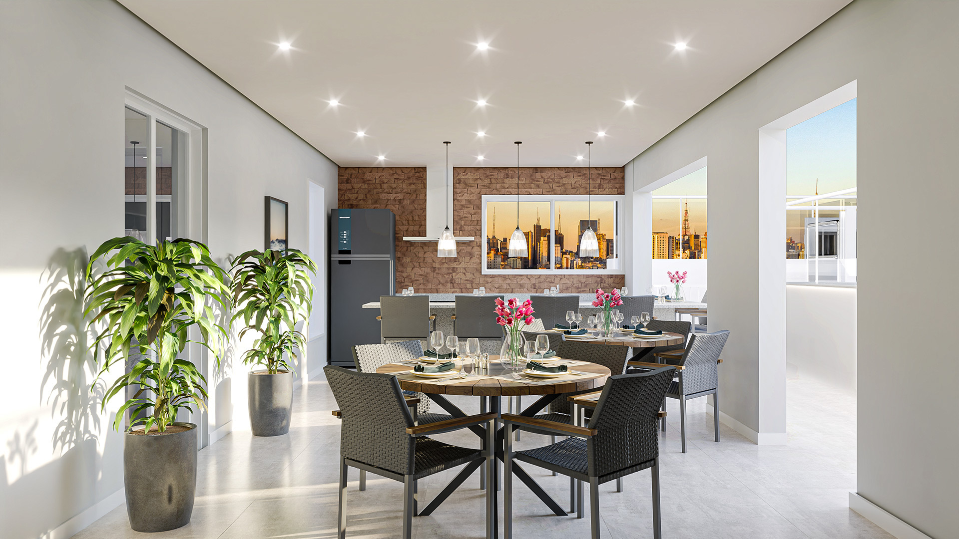 Ara Faria Lima - Residencial - 31388 - Espaco gourmet