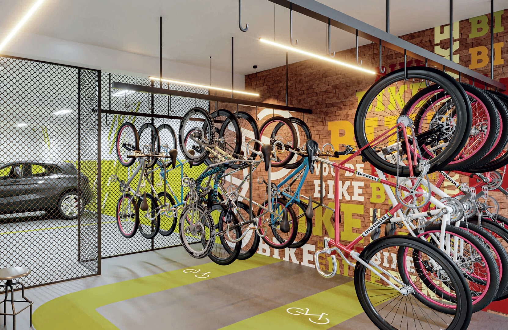 Ara Faria Lima - Residencial - 31388 - Bicicletario