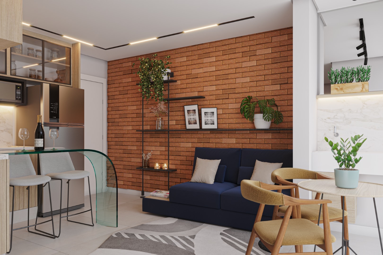 Lumy Brick - Residencial - 38740 - Living