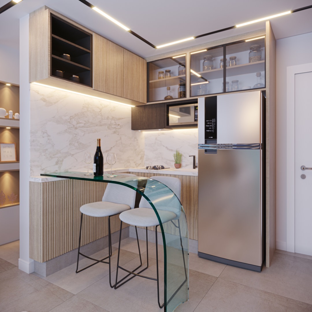 Lumy Brick - Residencial - 38740 - Cozinha
