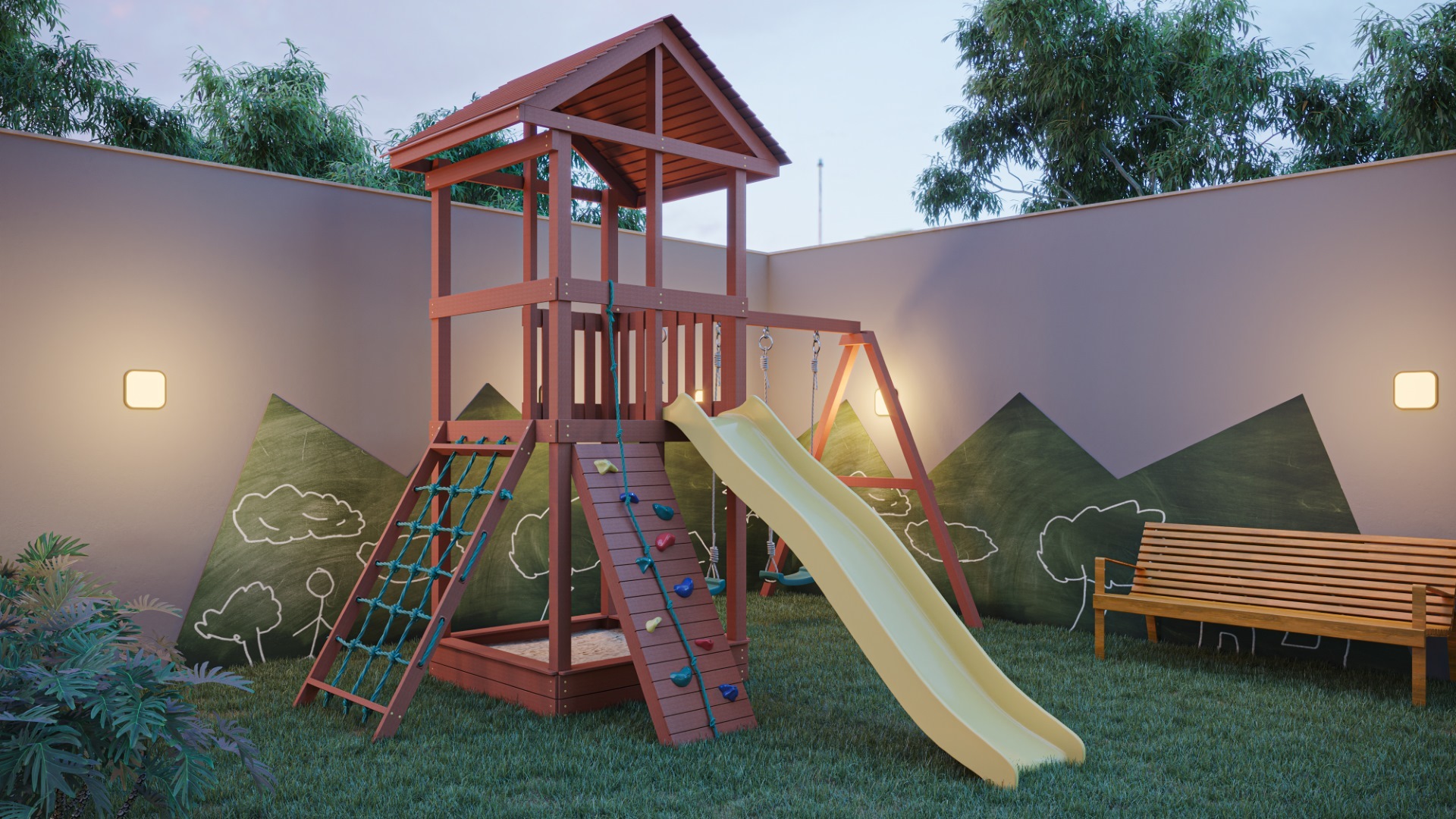 Lumy Brick - Residencial - 38740 - Playground