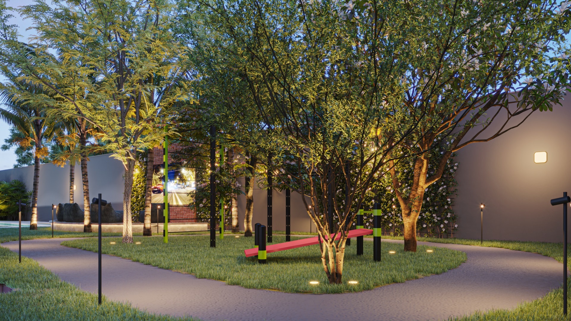 Lumy Brick - Residencial - 38740 - Fitness externo