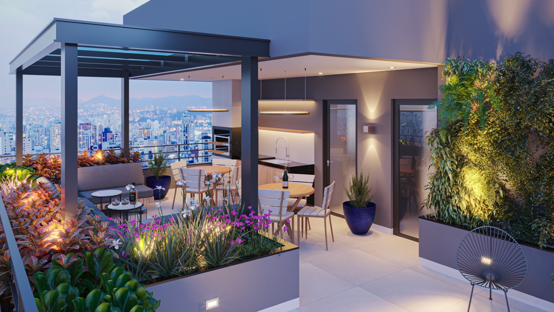 Lumy Brick - Residencial - 38740 - Terraco coletivo