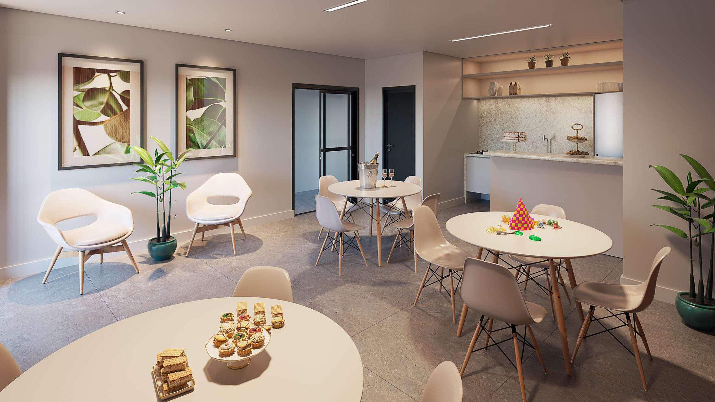 B.Connect Perdizes - Residencial - Breve Lançamento - 39280 - Salao de festas