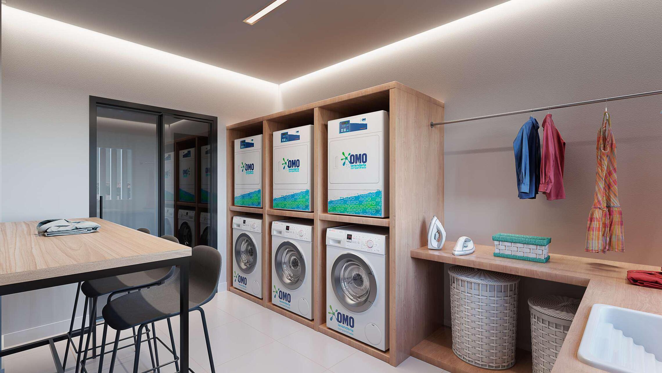 B.Connect Perdizes - Residencial - Breve Lançamento - 39280 - Lavanderia