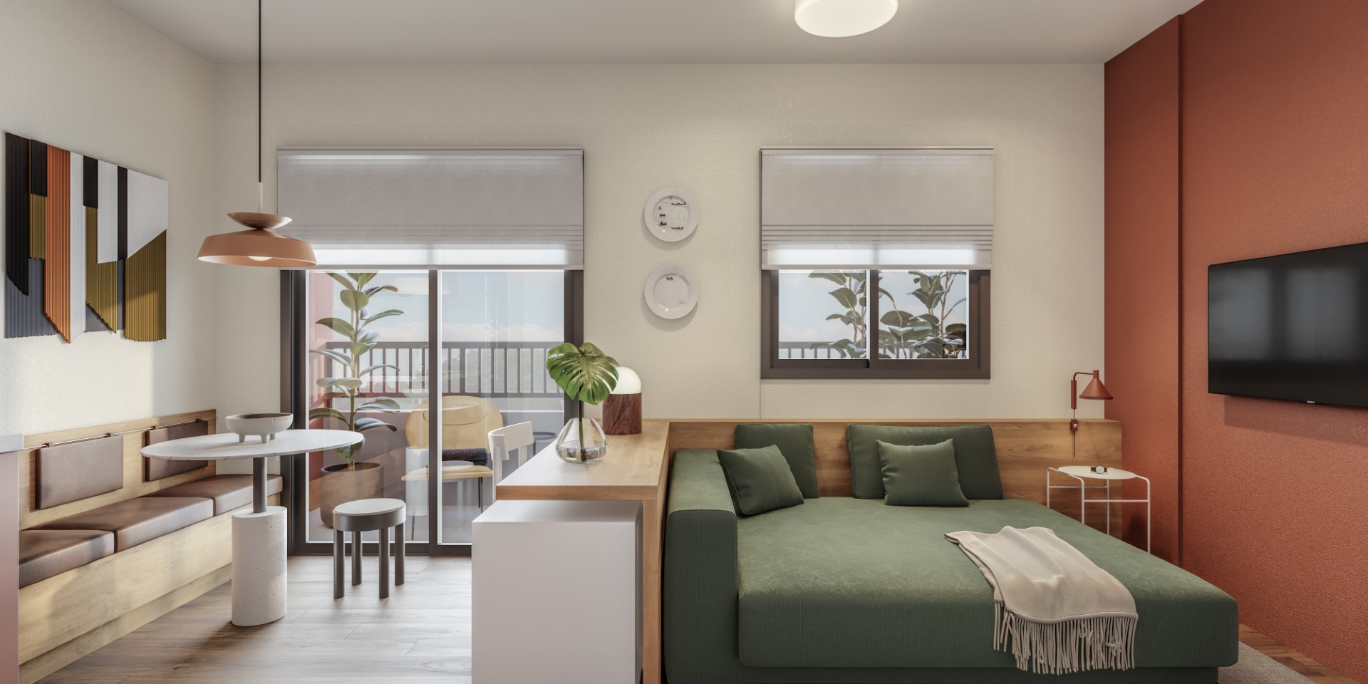 Station Vila Madalena - Residencial - 43094 - Living