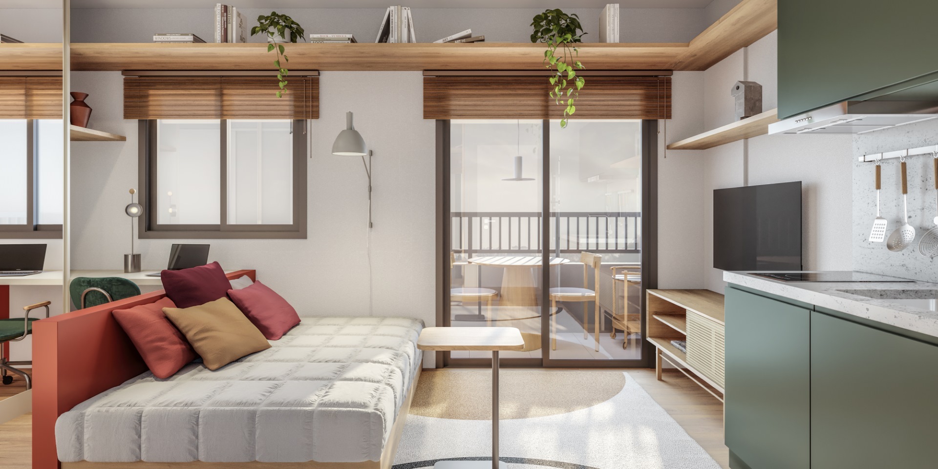 Station Vila Madalena - Residencial - 43094 - Living