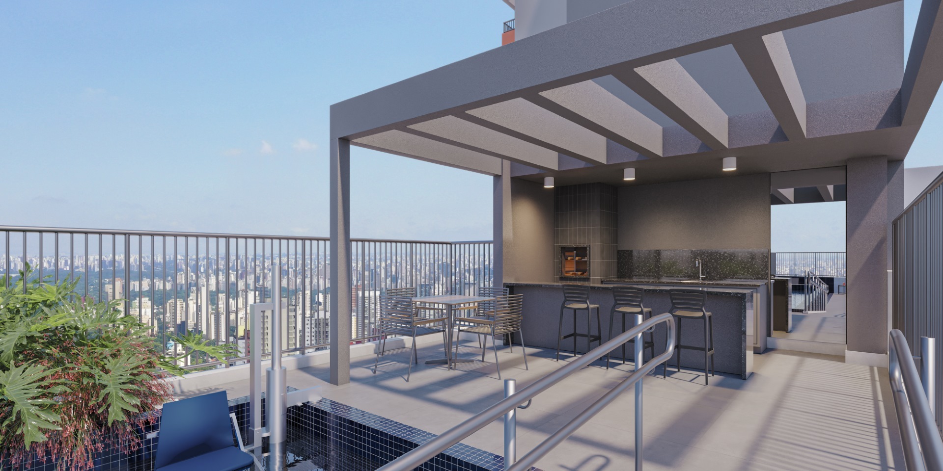 Station Vila Madalena - Residencial - 43094 - Churrasqueira