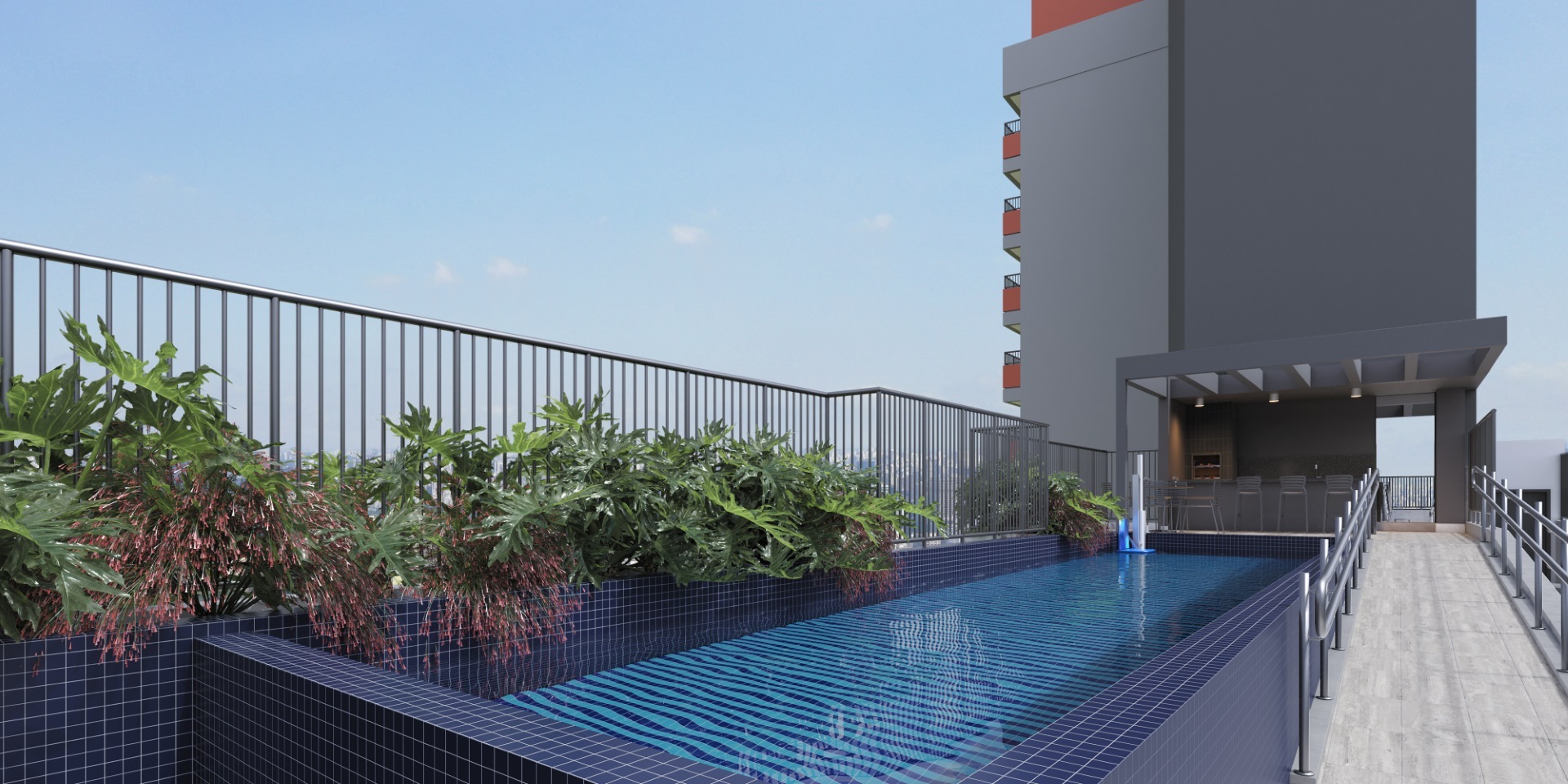 Station Vila Madalena - Residencial - 43094 - Piscina